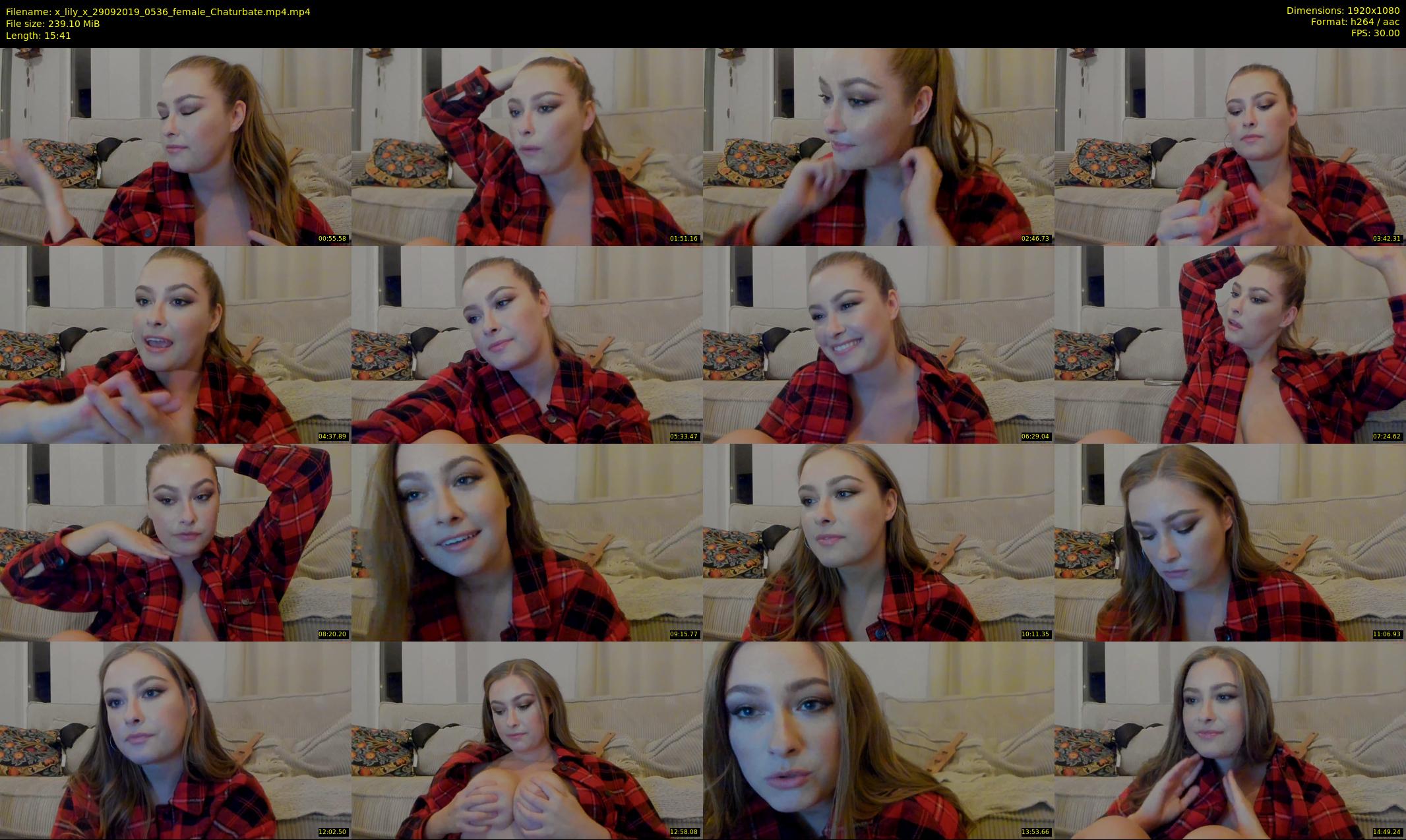 x_lily_x — 16 minute Chaturbate female cam show recording, 1080p, Sep 29, 2019