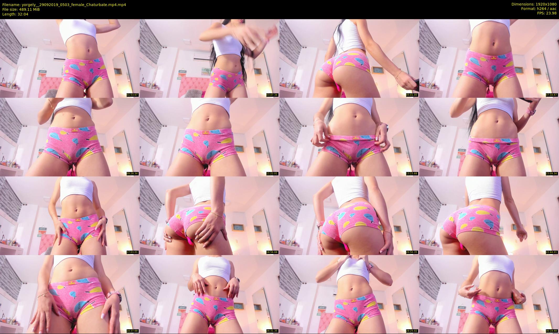 yorgely_ — 33 minute Chaturbate female cam show recording, 1080p, Sep 29, 2019