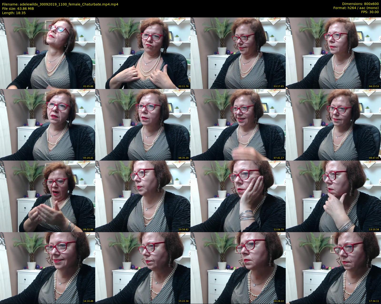 adelewildx — 19 minute Chaturbate female cam show recording, 480p, Sep 30, 2019