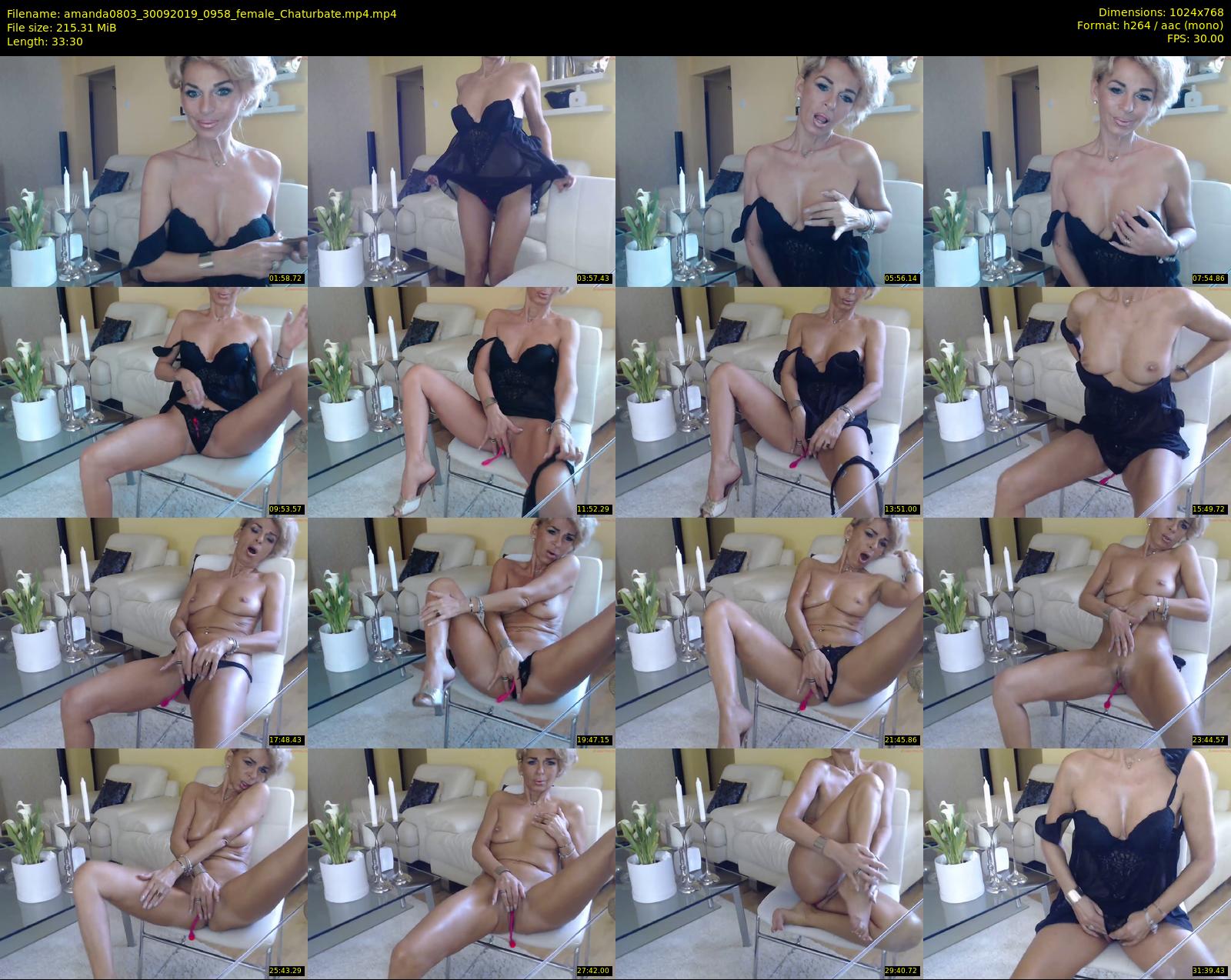 amanda0803 — 34 minute Chaturbate female cam show recording, 720p, Sep 30, 2019