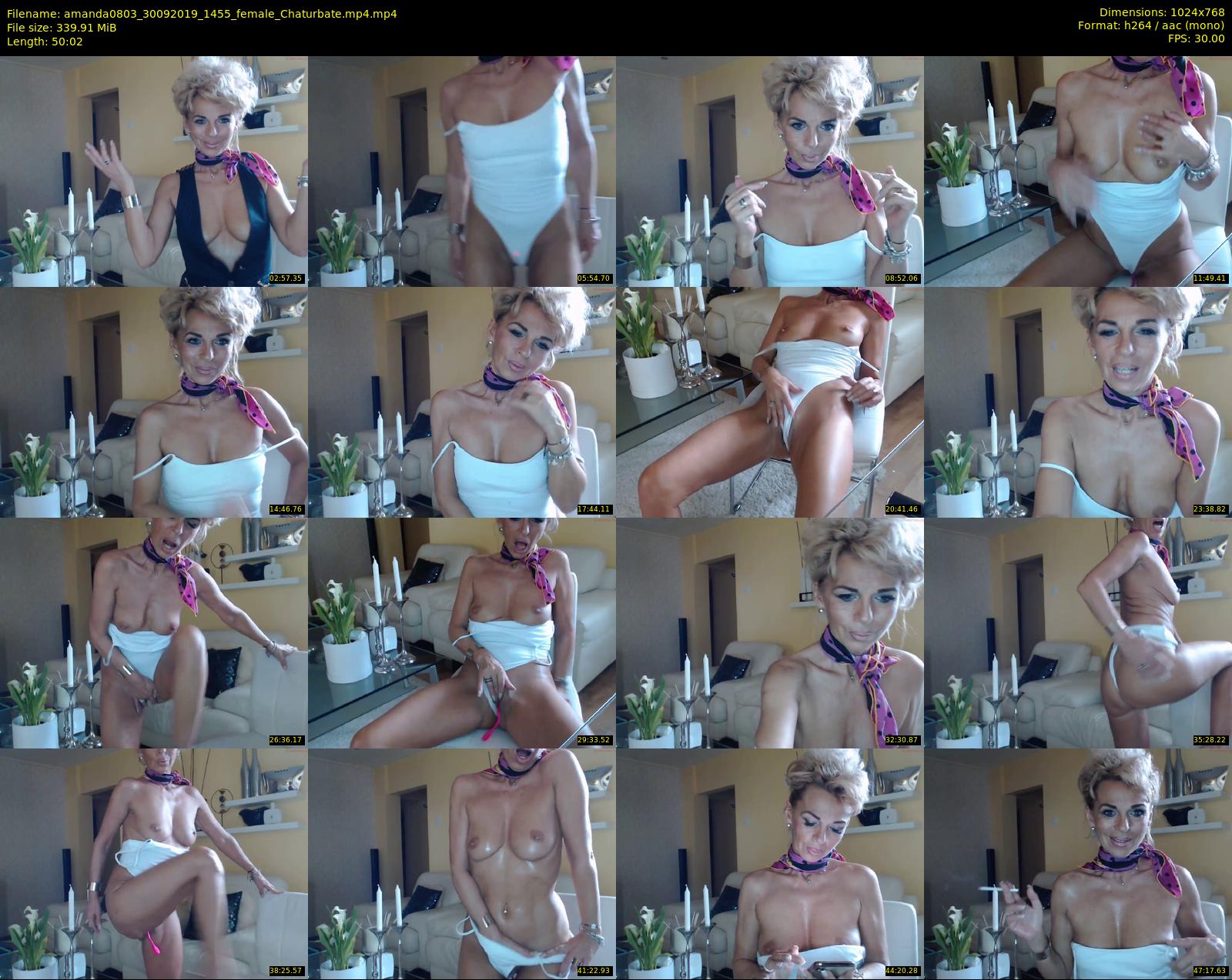 amanda0803 — 51 minute Chaturbate female cam show recording, 720p, Sep 30, 2019
