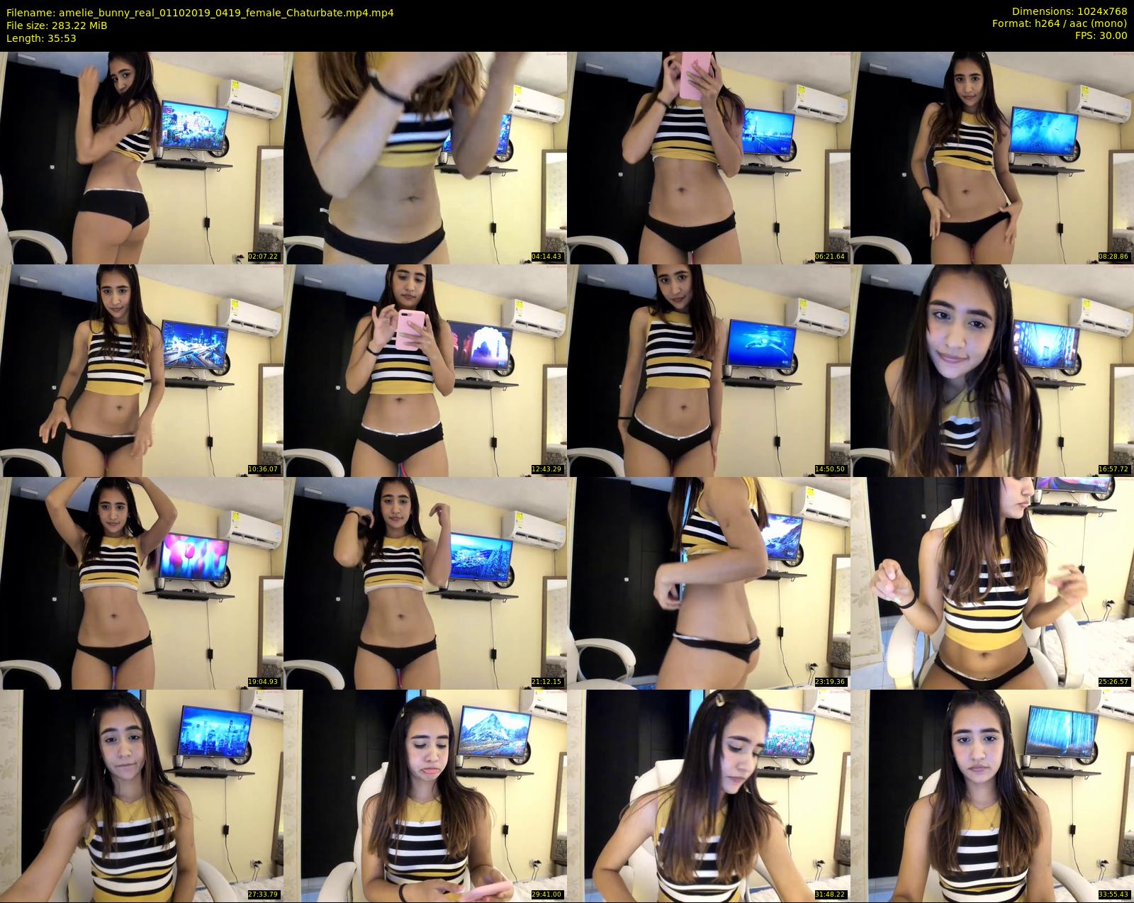 amelie_bunny_real — 36 minute Chaturbate female cam show recording, 720p, Oct 1, 2019