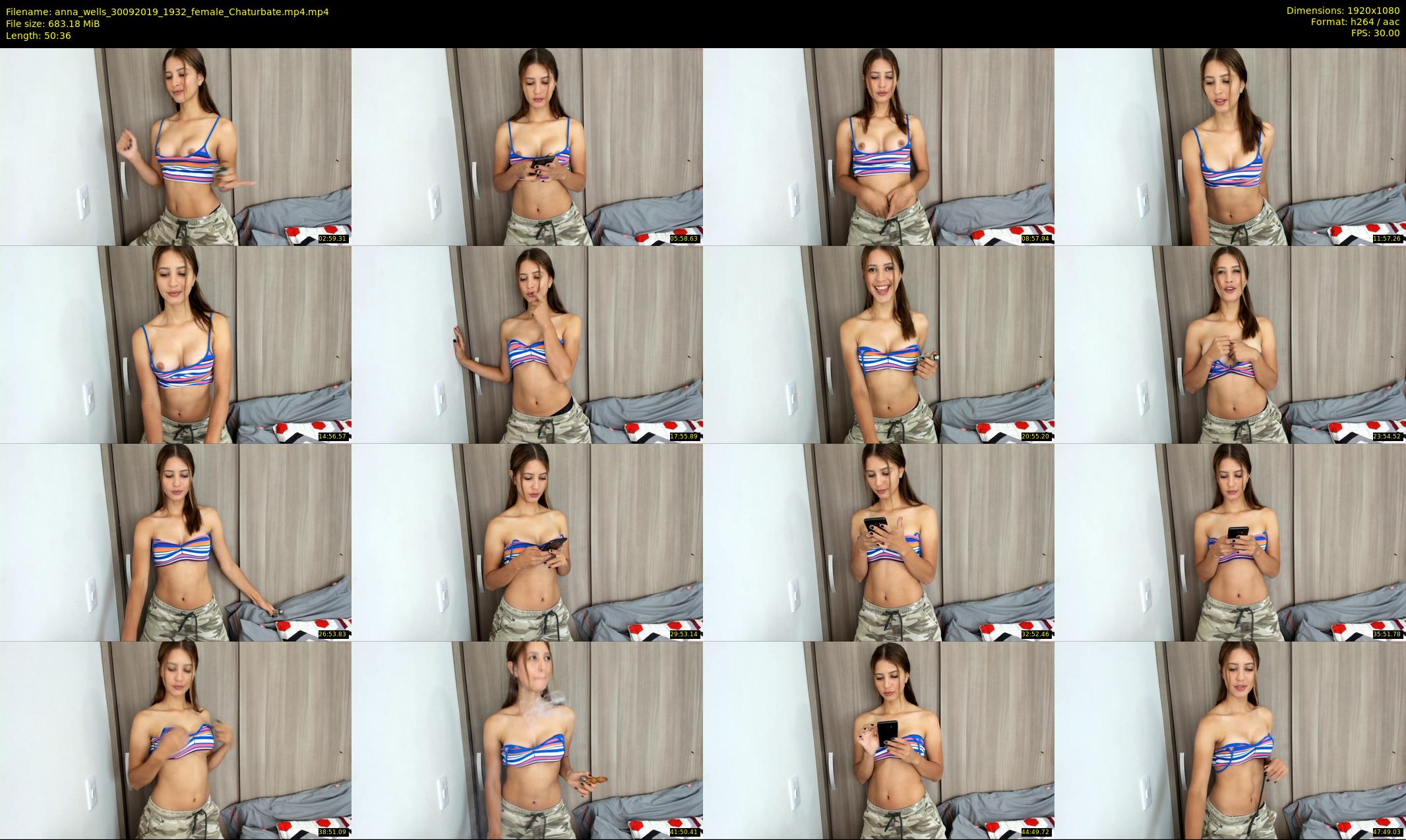 anna_wells — 51 minute Chaturbate female cam show recording, 1080p, Sep 30, 2019