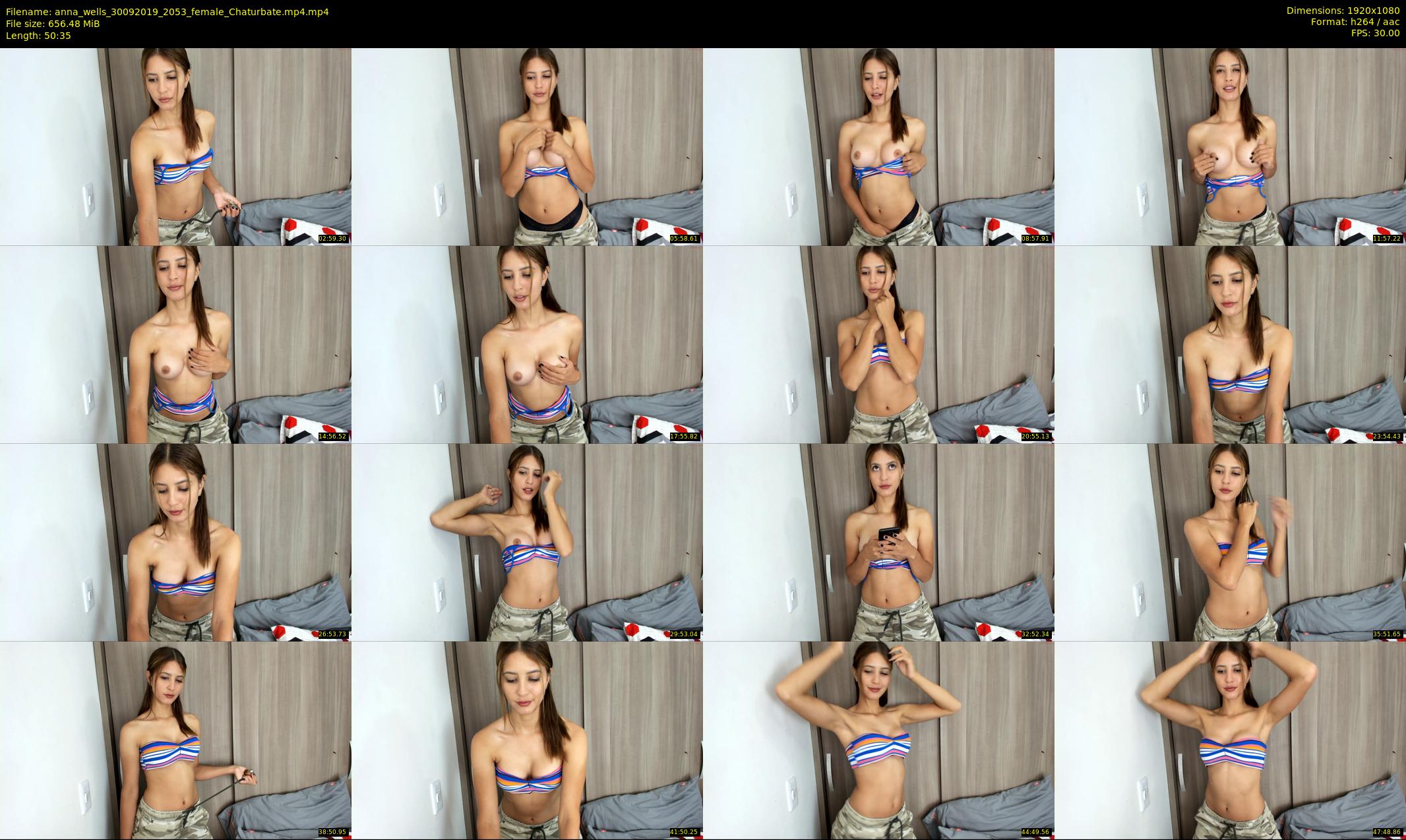 anna_wells — 51 minute Chaturbate female cam show recording, 1080p, Sep 30, 2019