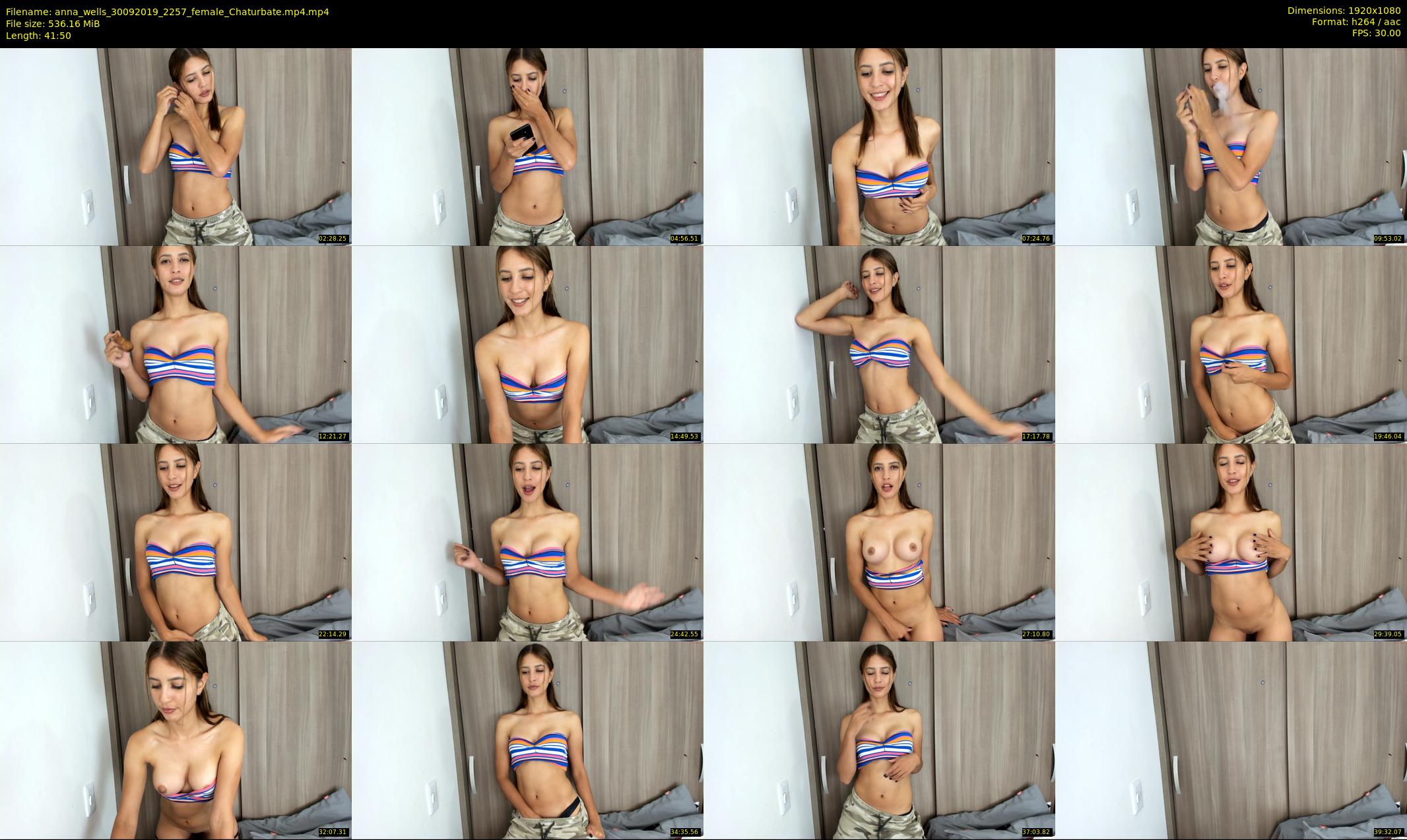 anna_wells — 42 minute Chaturbate female cam show recording, 1080p, Sep 30, 2019
