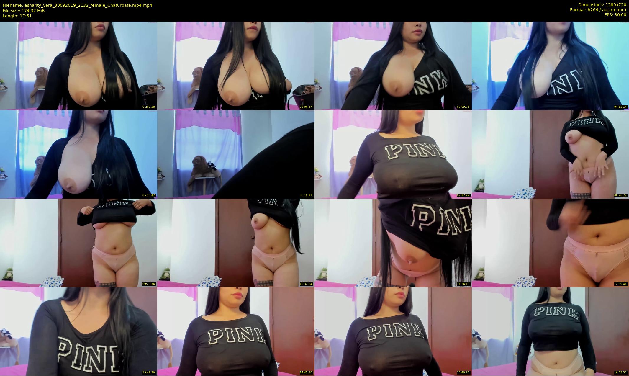 ashanty_vera — 18 minute Chaturbate couple cam show recording, 720p, Sep 30, 2019