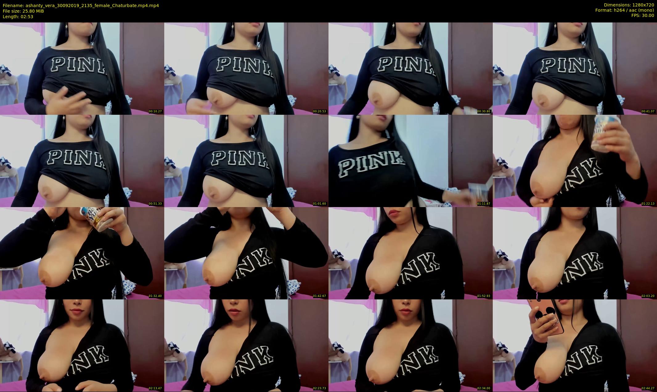 ashanty_vera — 3 minute Chaturbate couple cam show recording, 720p, Sep 30, 2019