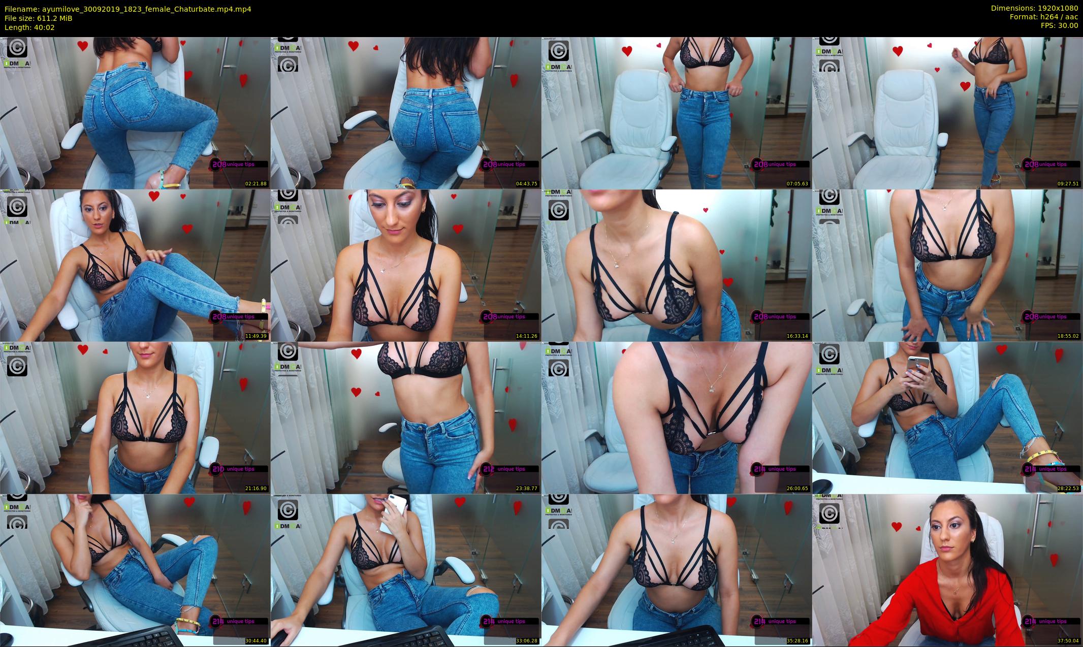 ayumilove — 41 minute Chaturbate female cam show recording, 1080p, Sep 30, 2019