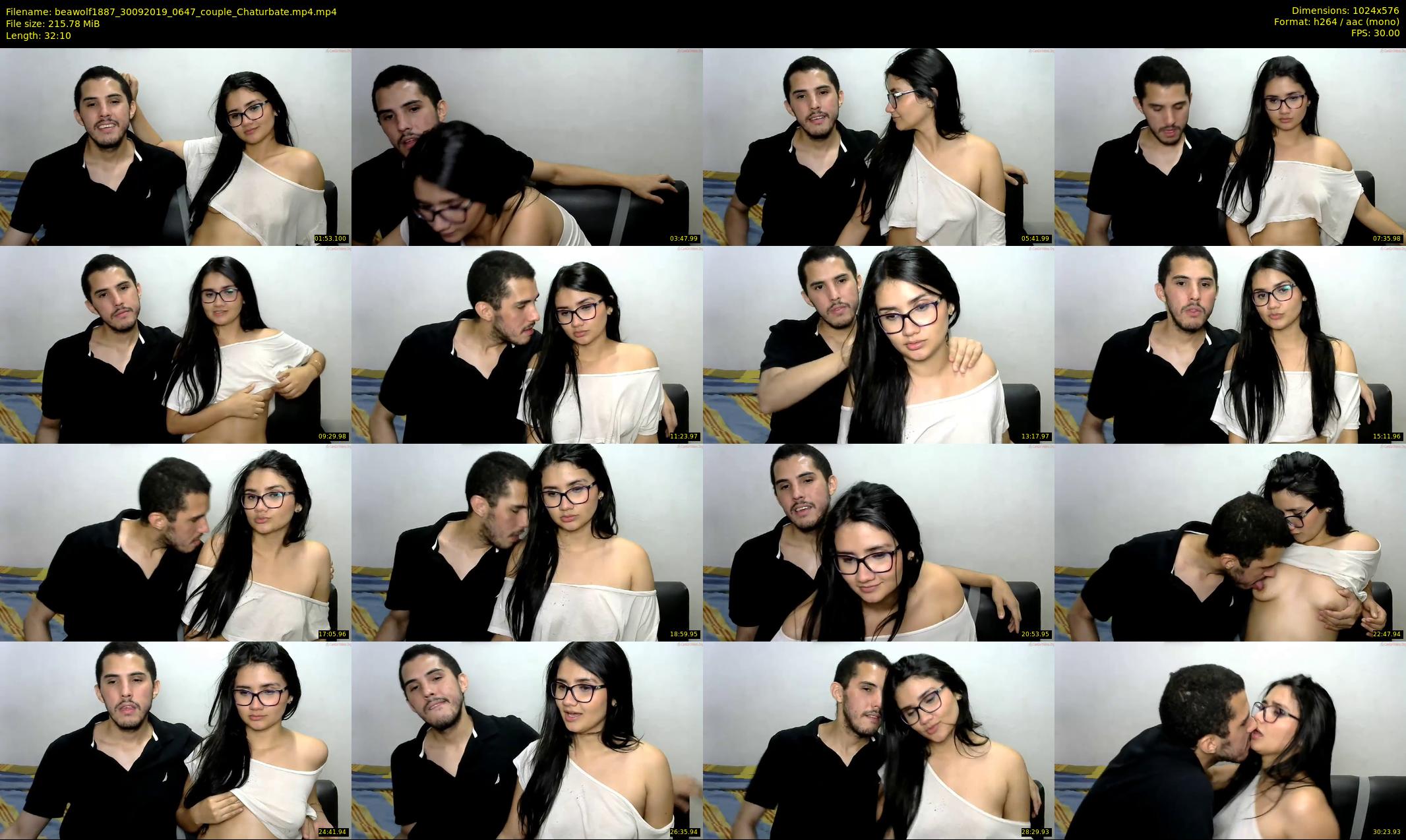 beawolf1887 — 33 minute Chaturbate couple cam show recording, 480p, Sep 30, 2019
