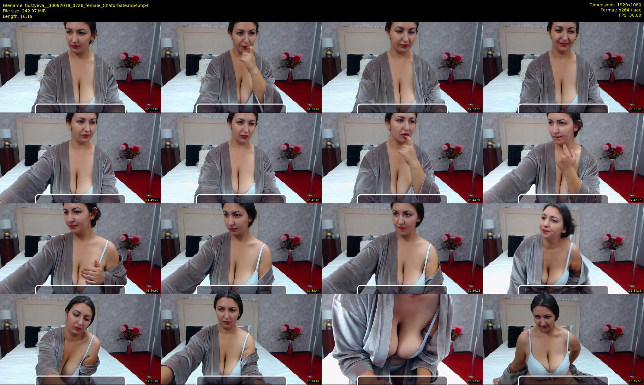 bustyeva_ — 17 minute Chaturbate female cam show recording, 1080p, Sep 30, 2019