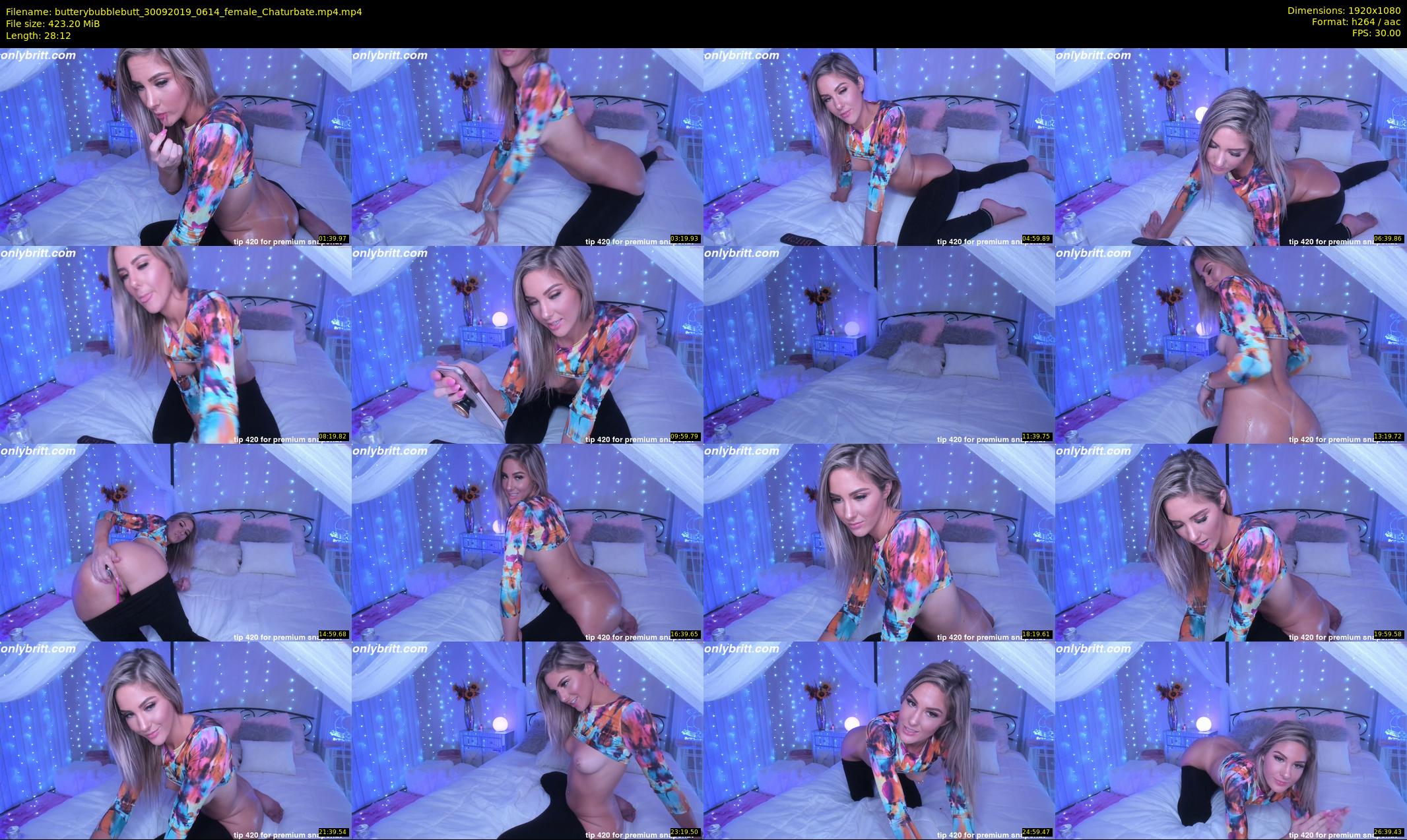 butterybubblebutt — 29 minute Chaturbate couple cam show recording, 1080p, Sep 30, 2019
