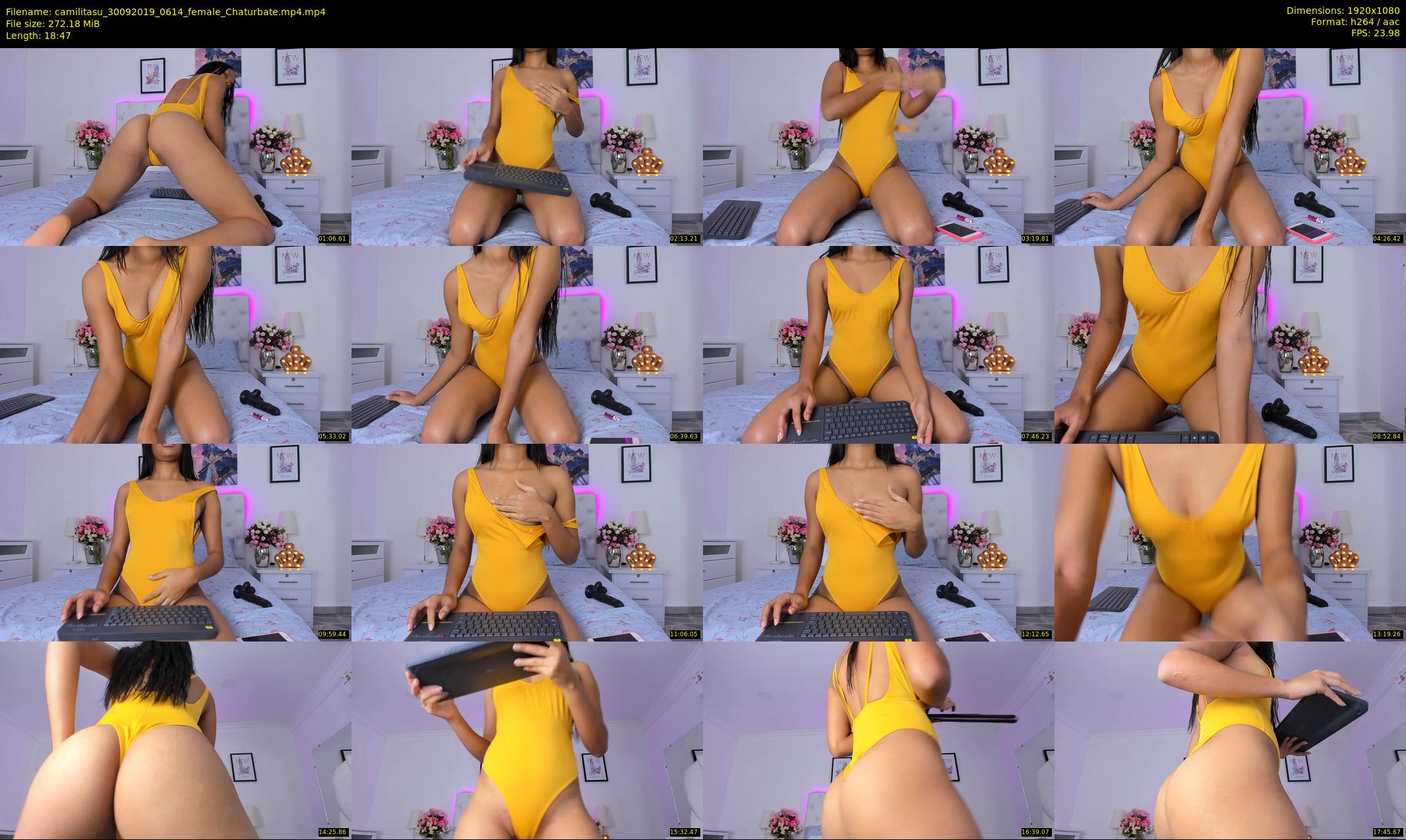 camilitasu — 19 minute Chaturbate female cam show recording, 1080p, Sep 30, 2019