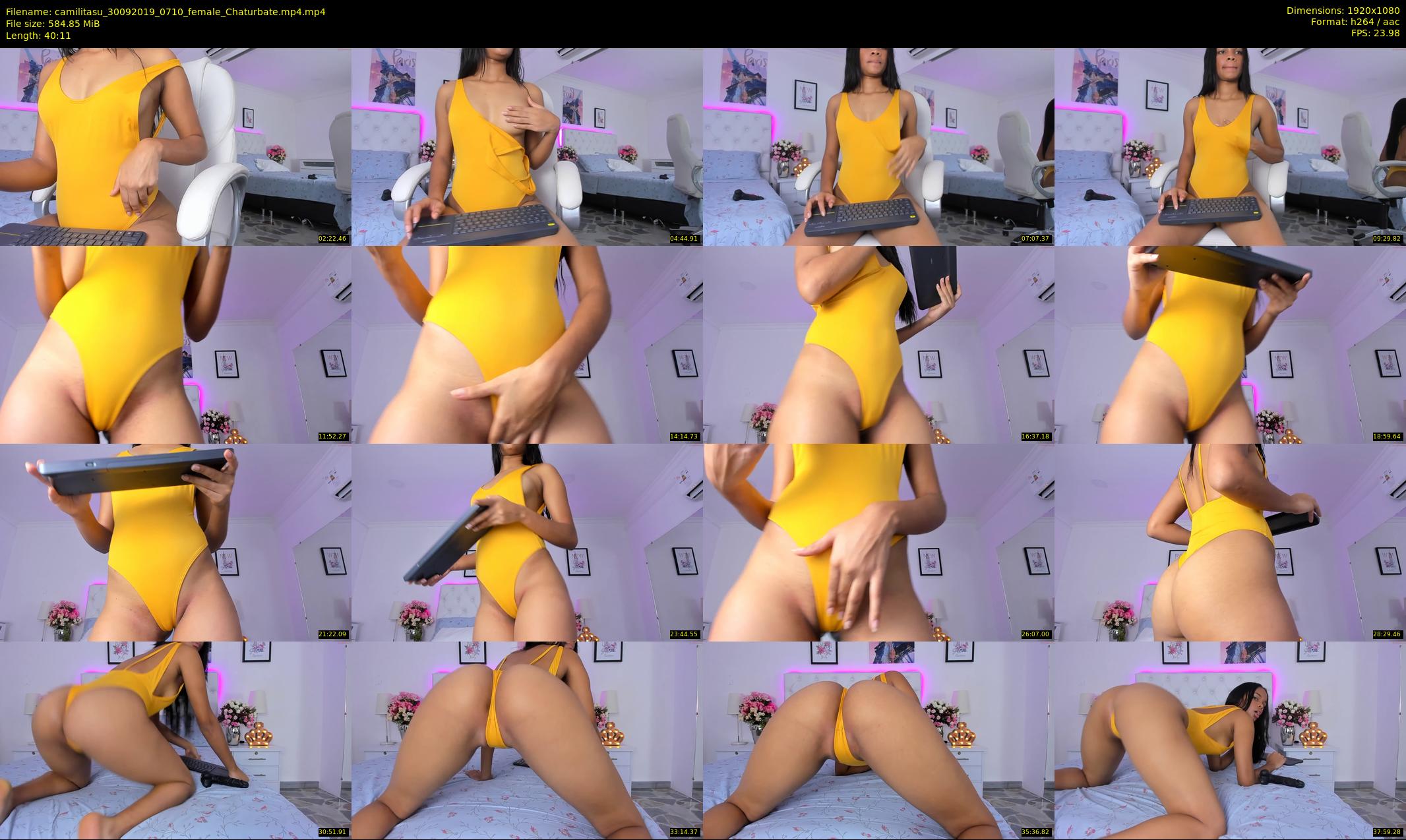 camilitasu — 41 minute Chaturbate female cam show recording, 1080p, Sep 30, 2019