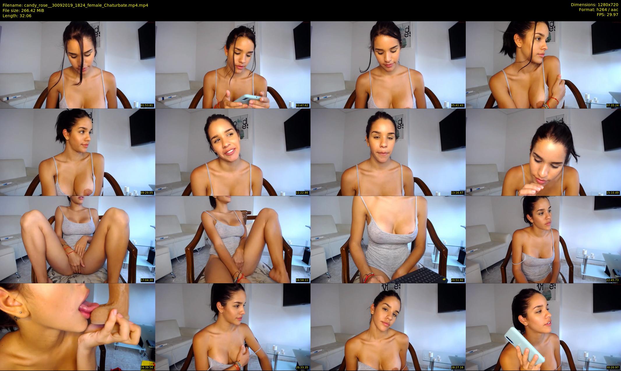 candy_rose_ — 33 minute Chaturbate female cam show recording, 720p, Sep 30, 2019