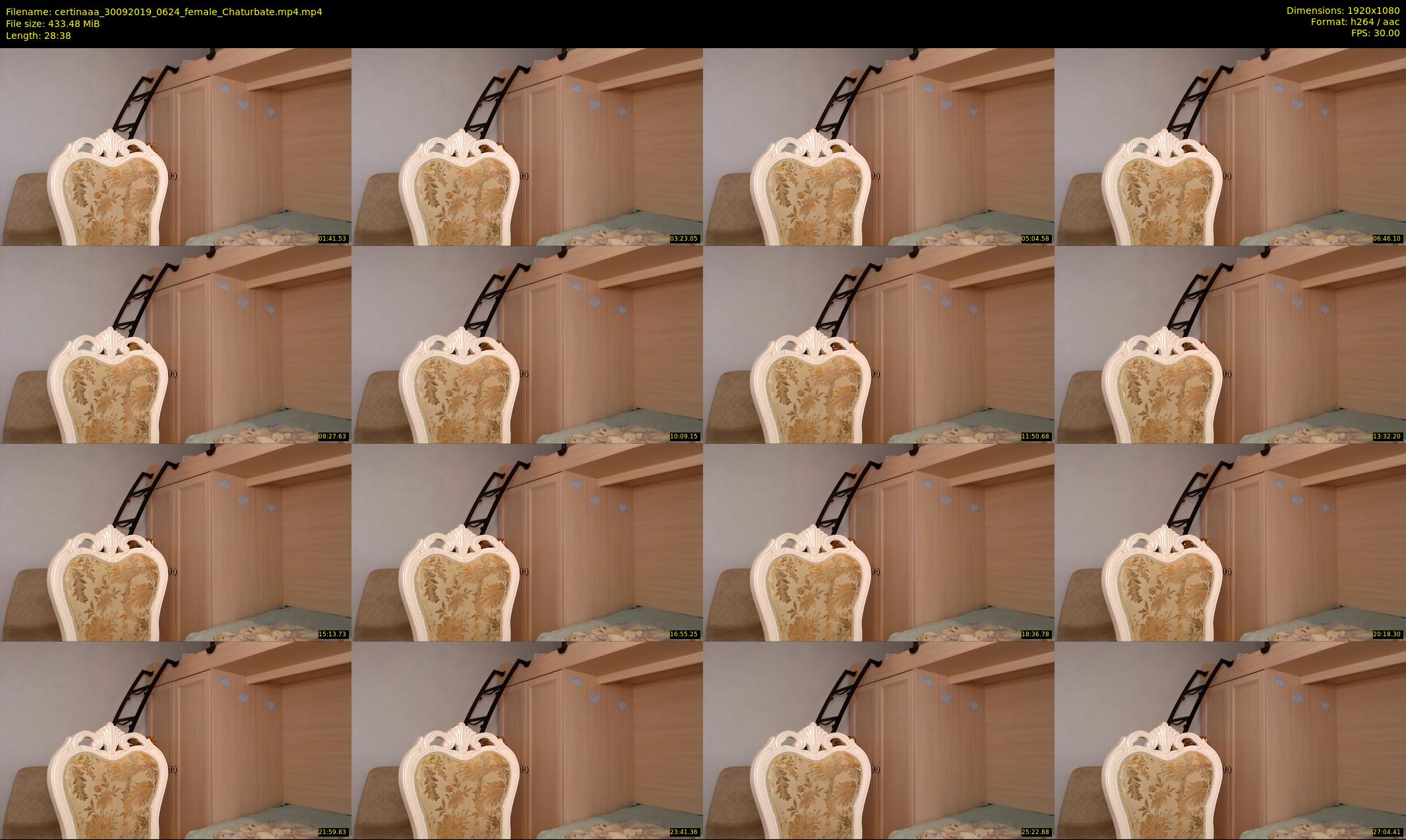 certinaaa — 29 minute Chaturbate female cam show recording, 1080p, Sep 30, 2019
