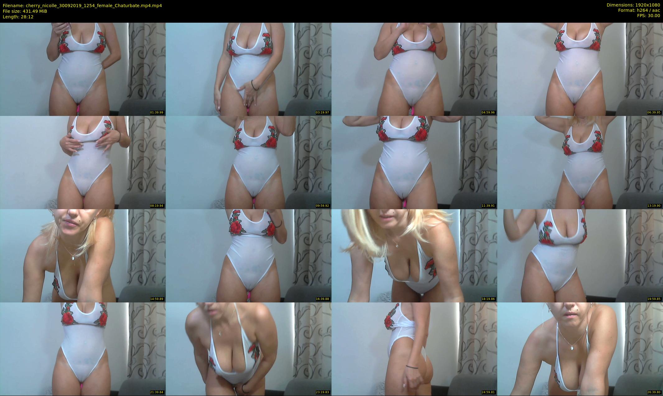 cherry_nicolle — 29 minute Chaturbate female cam show recording, 1080p, Sep 30, 2019