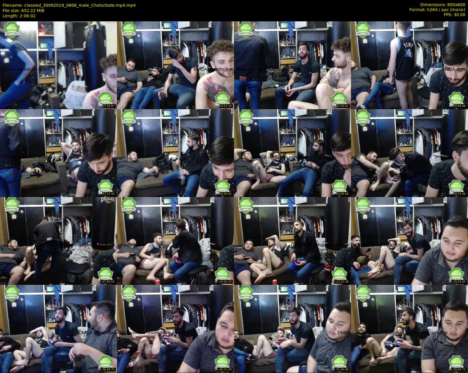 classied — 127 minute Chaturbate male cam show recording, 480p, Sep 30, 2019