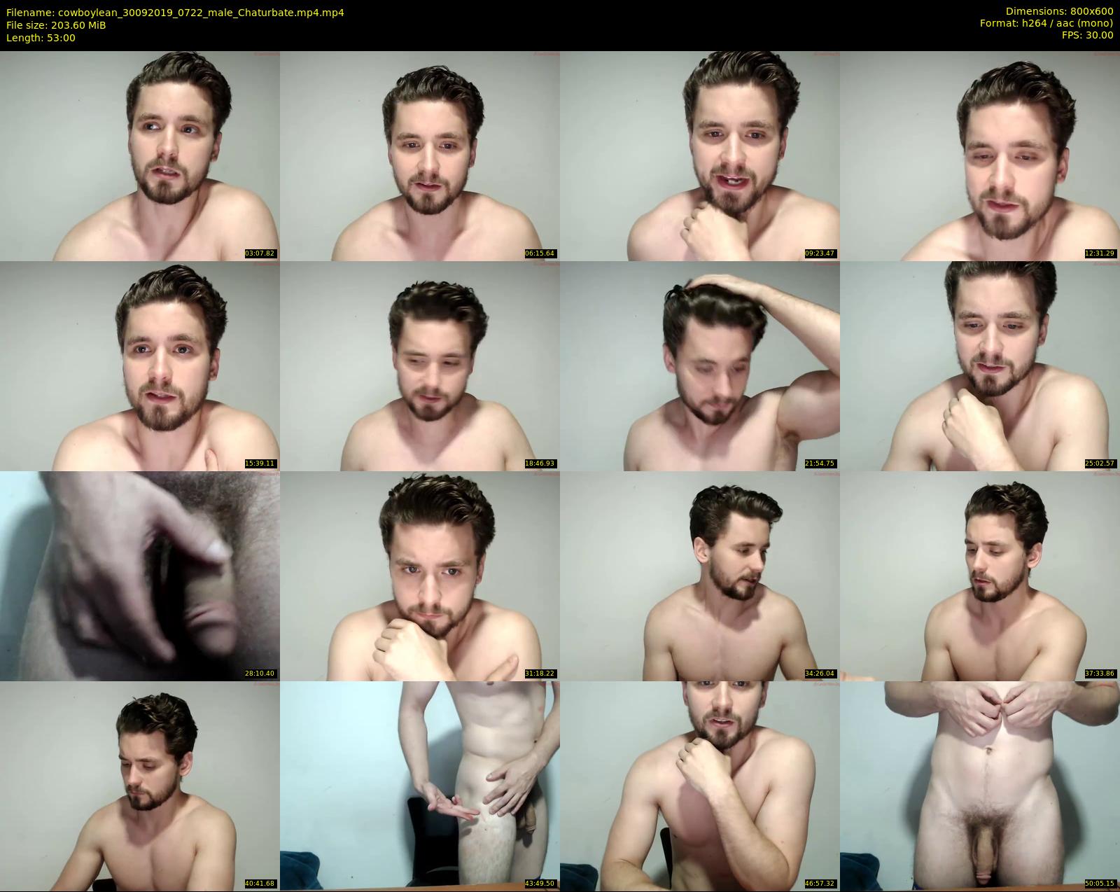 cowboylean — 53 minute Chaturbate male cam show recording, 480p, Sep 30, 2019