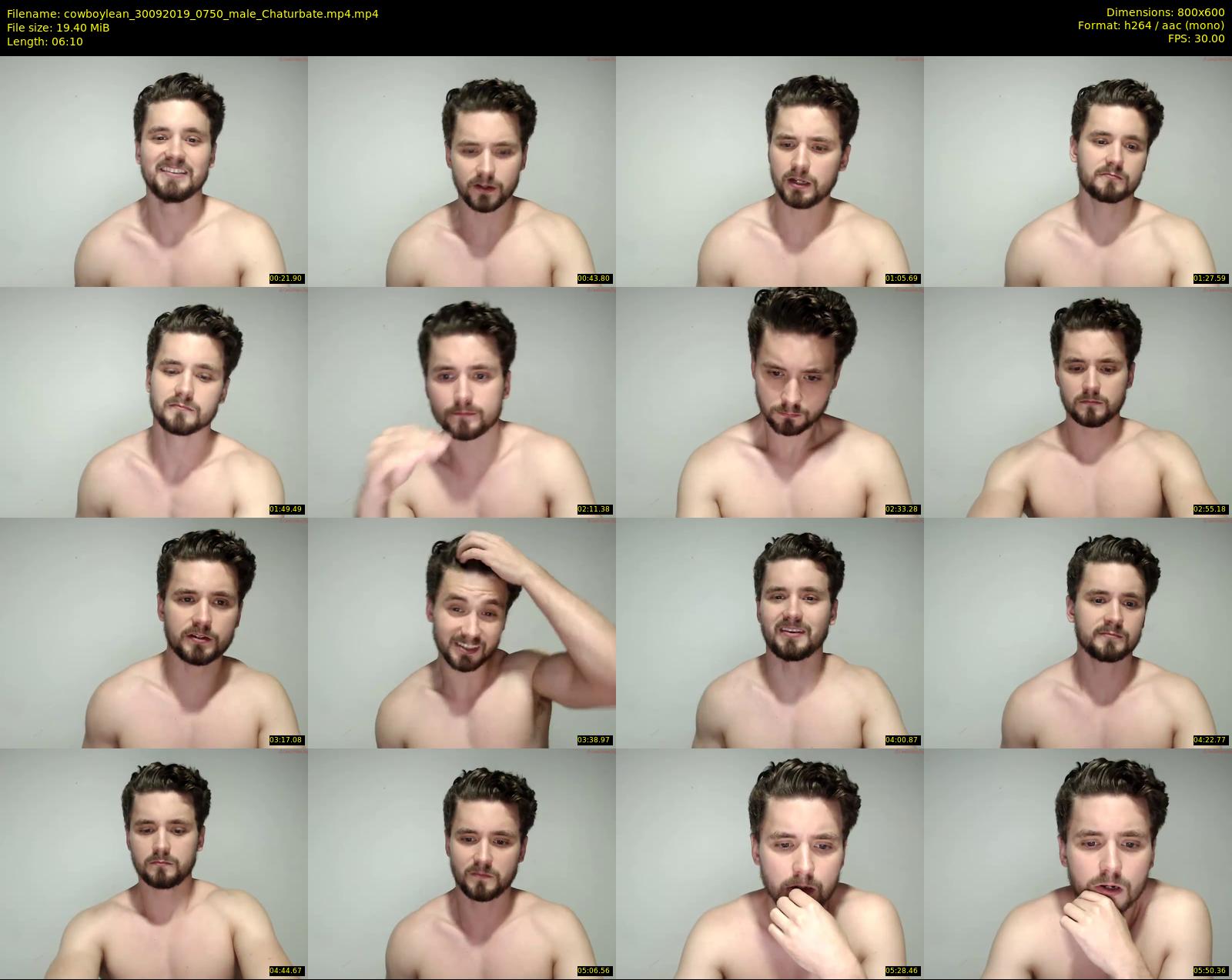 cowboylean — 7 minute Chaturbate male cam show recording, 480p, Sep 30, 2019