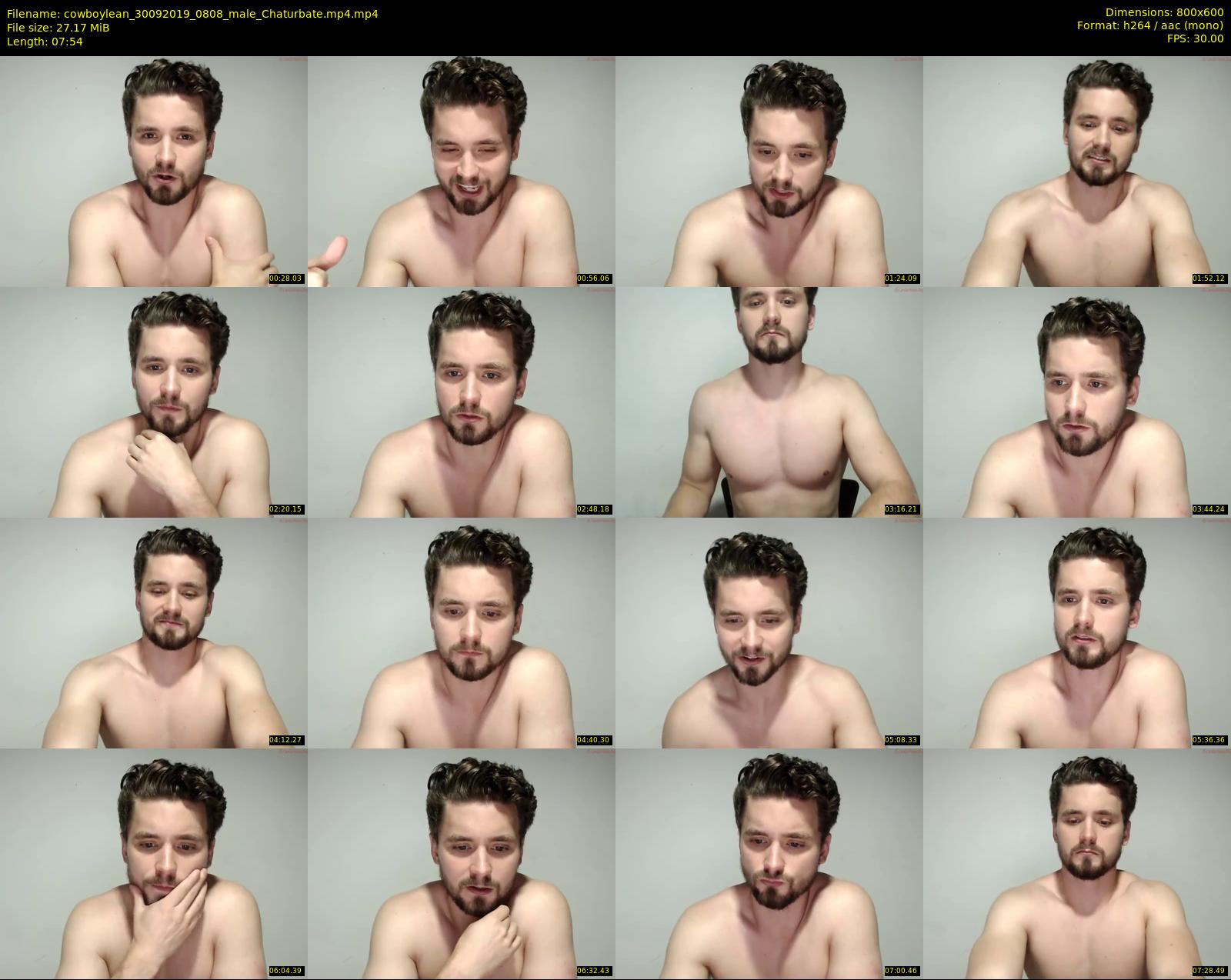 cowboylean — 8 minute Chaturbate male cam show recording, 480p, Sep 30, 2019