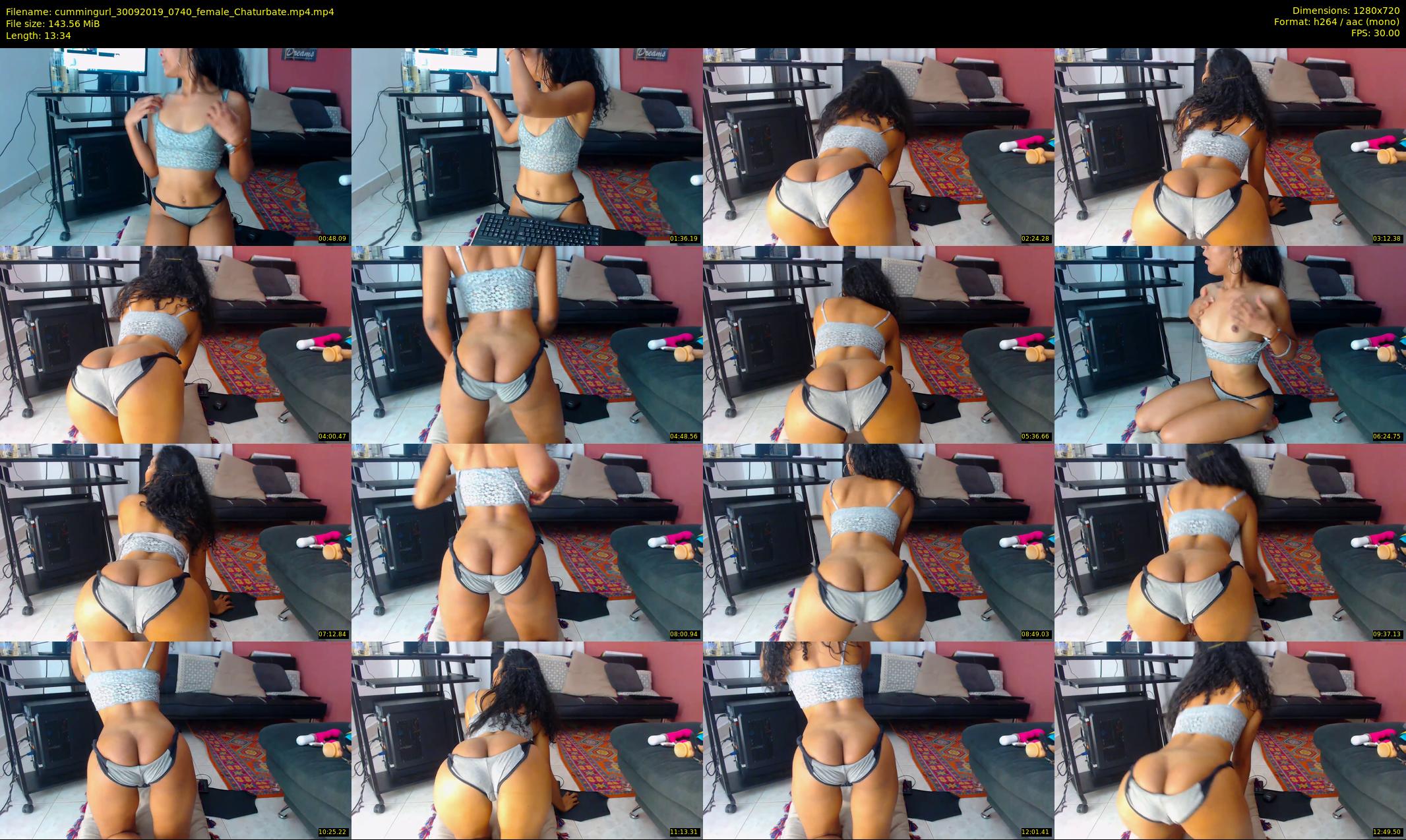 cummingurl — 14 minute Chaturbate couple cam show recording, 720p, Sep 30, 2019