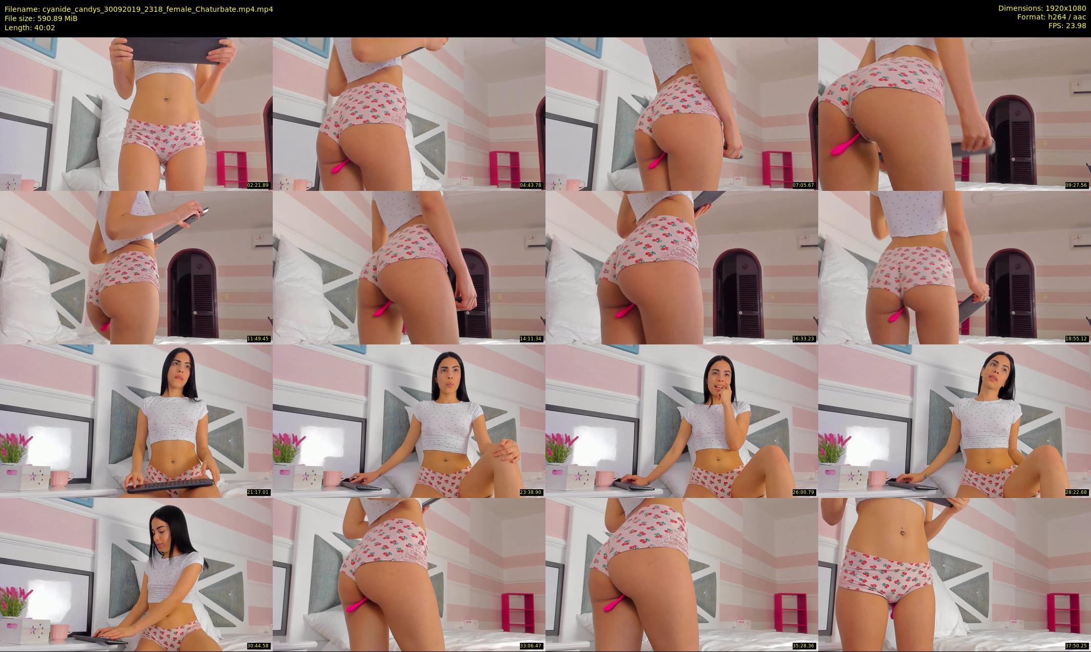cyanide_candys — 41 minute Chaturbate female cam show recording, 1080p, Sep 30, 2019