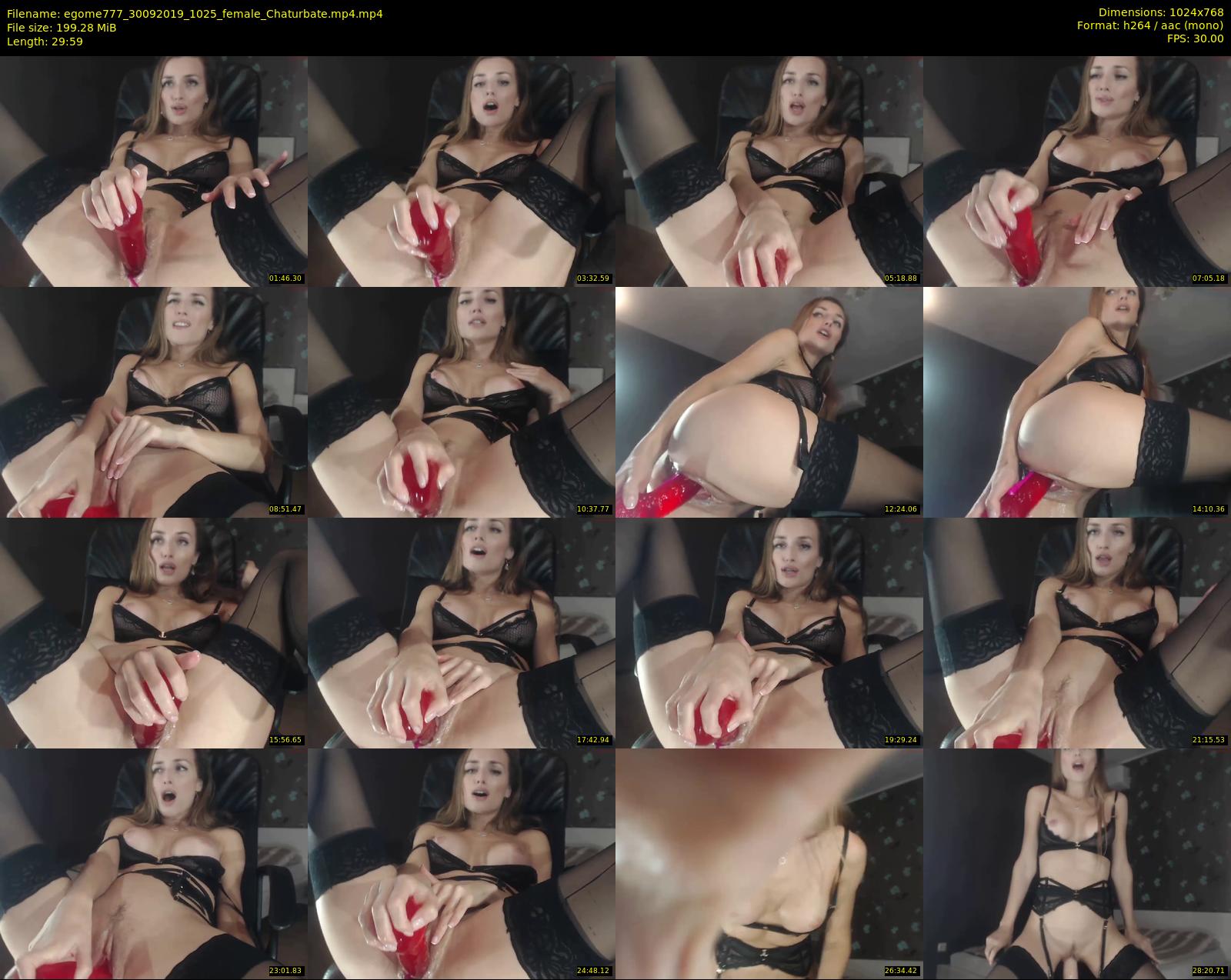 egome777 — 30 minute Chaturbate female cam show recording, 720p, Sep 30, 2019
