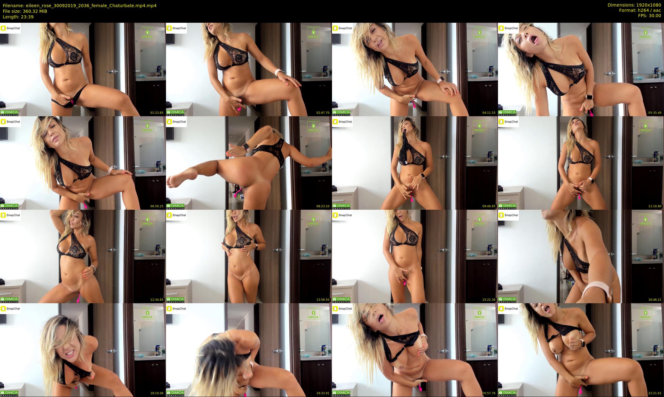 eileen_rose — 24 minute Chaturbate female cam show recording, 1080p, Sep 30, 2019