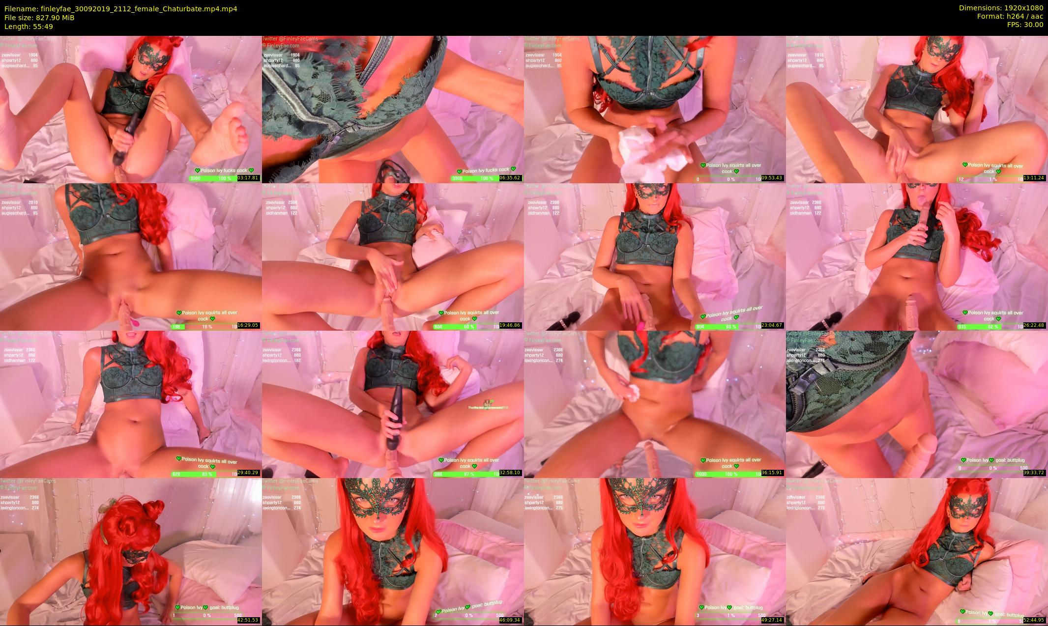 finleyfae — 56 minute Chaturbate female cam show recording, 1080p, Sep 30, 2019