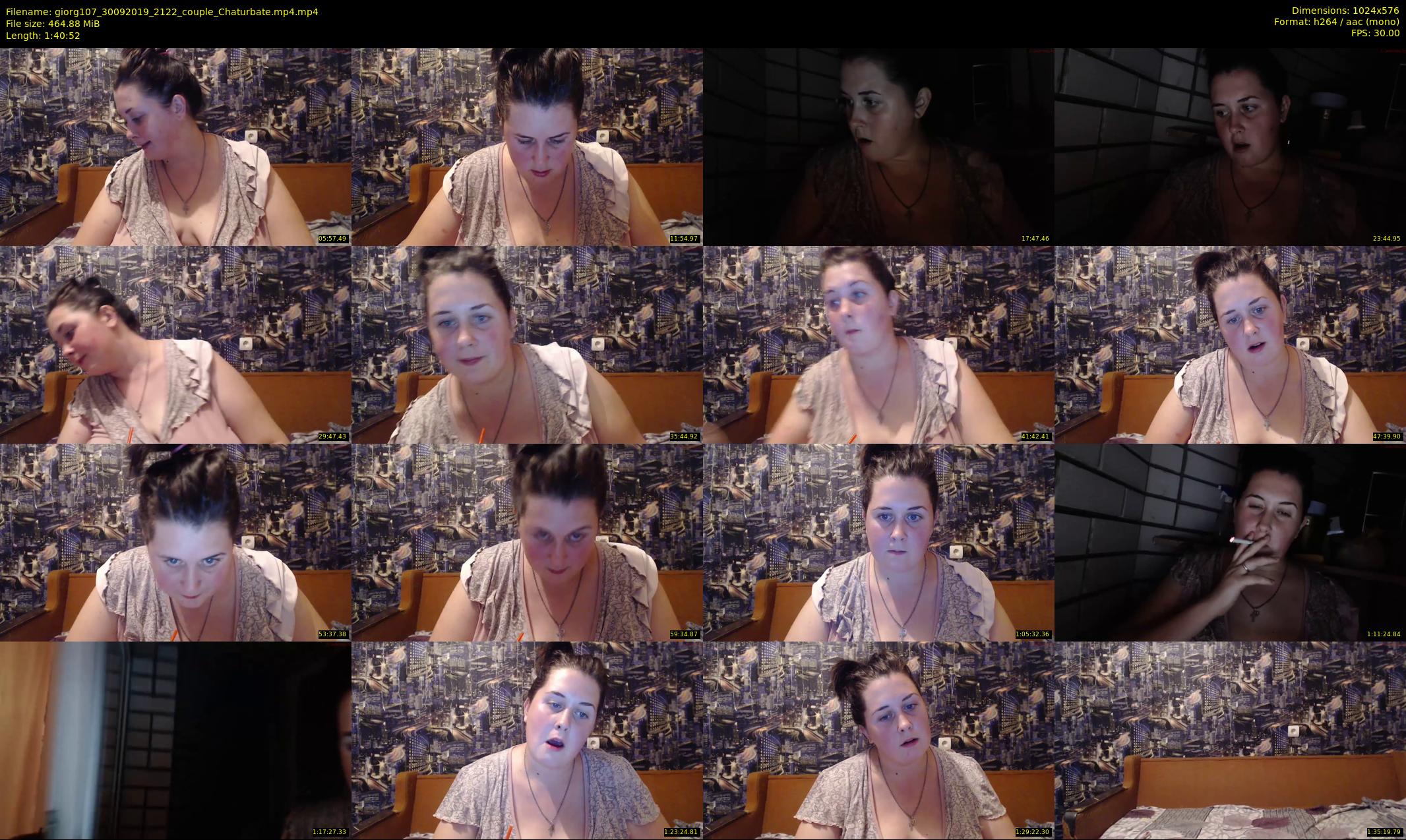 giorg107 — 101 minute Chaturbate couple cam show recording, 480p, Sep 30, 2019