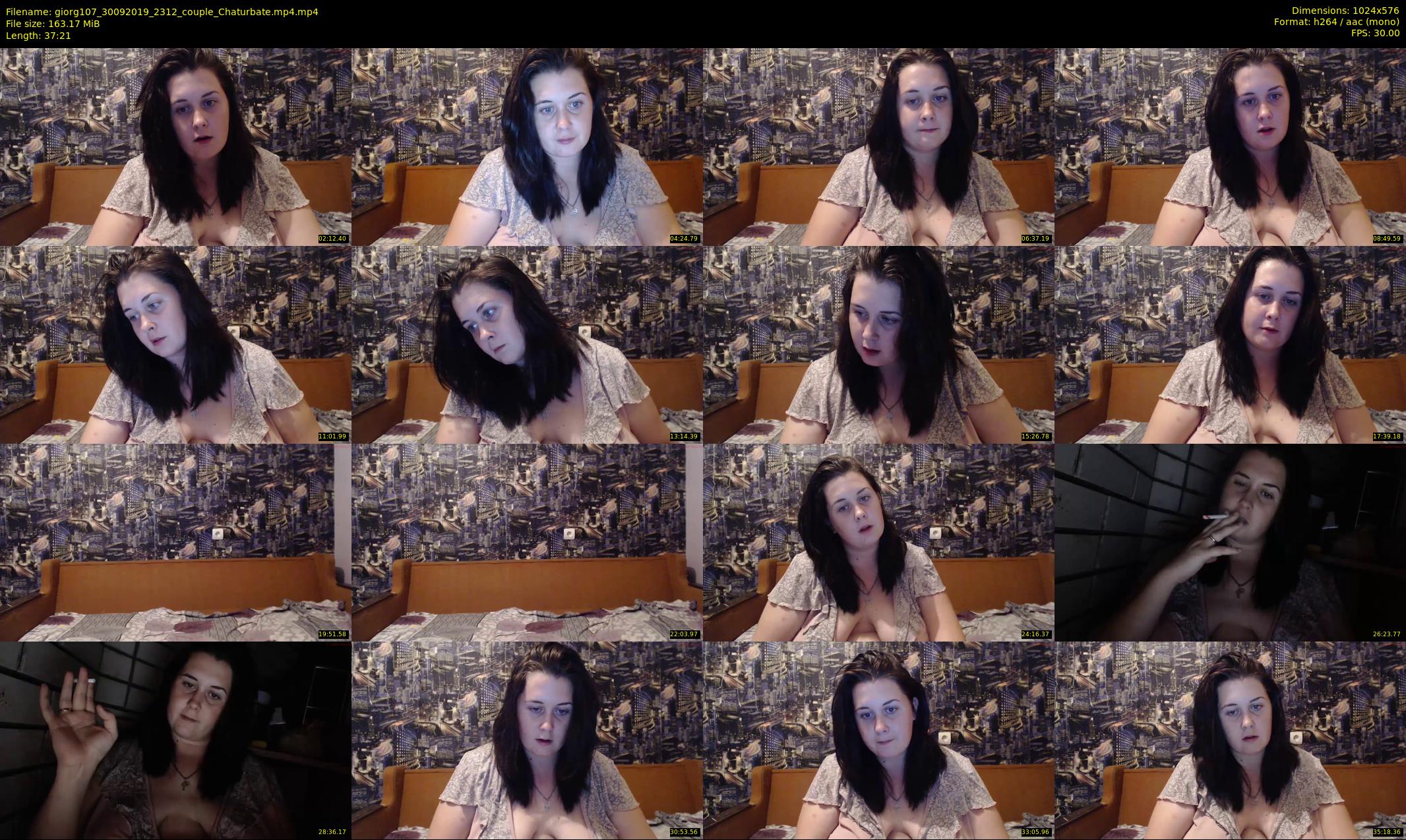 giorg107 — 38 minute Chaturbate couple cam show recording, 480p, Sep 30, 2019