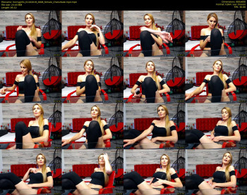 hornygirllx — 6 minute Chaturbate female cam show recording, 480p, Oct 1, 2019