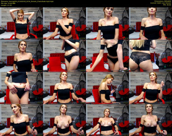 hornygirllx — 12 minute Chaturbate female cam show recording, 480p, Oct 1, 2019