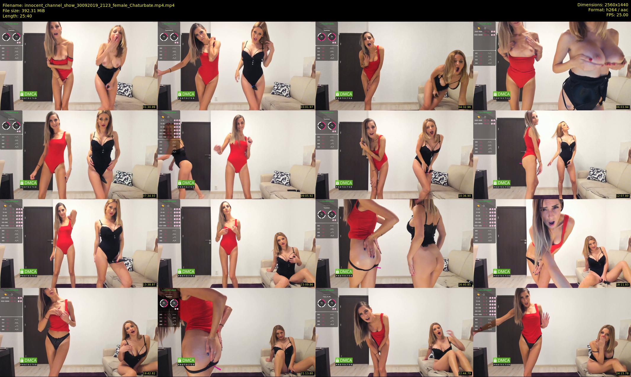 innocent_channel_show — 26 minute Chaturbate female cam show recording, 1080p, Sep 30, 2019