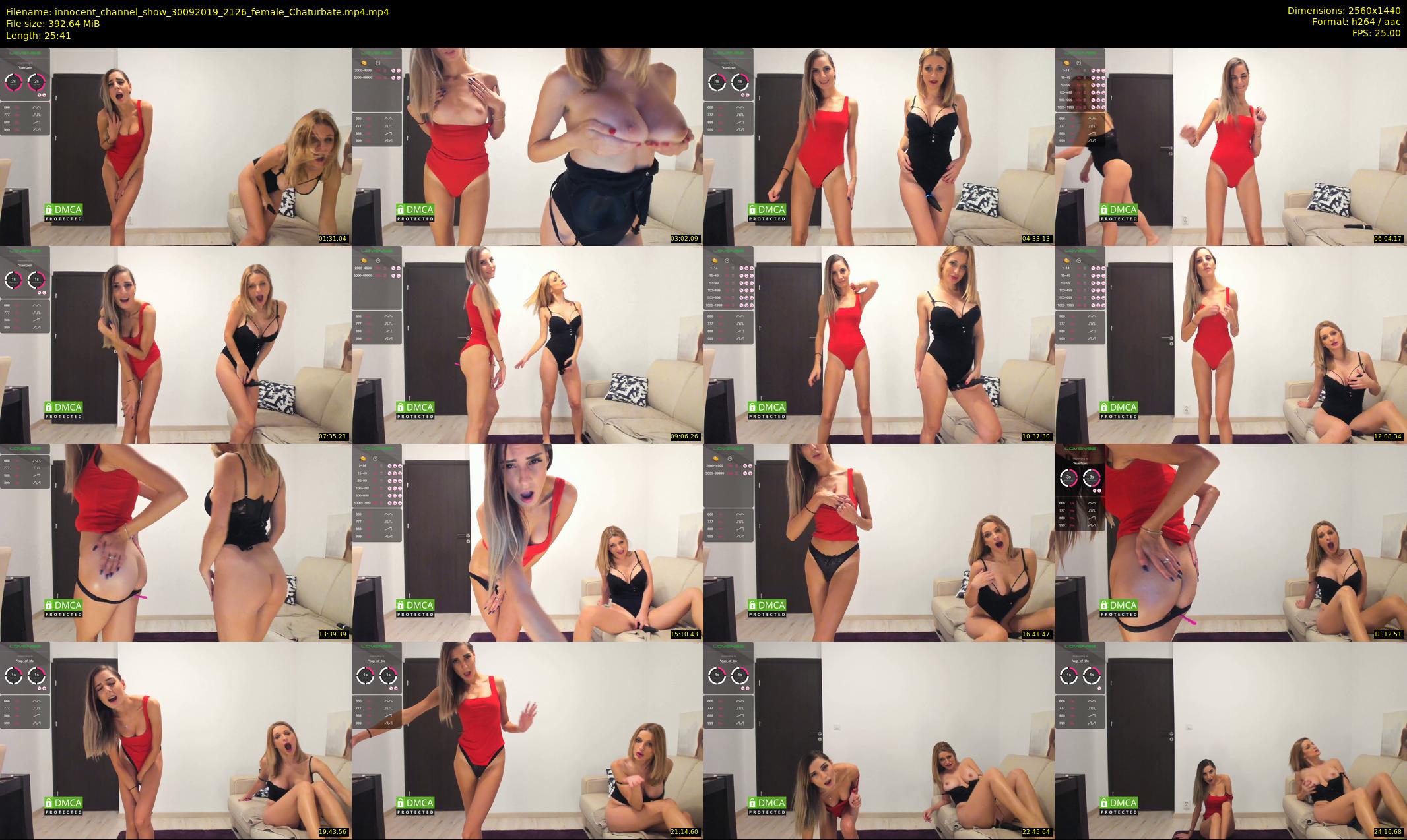 innocent_channel_show — 26 minute Chaturbate female cam show recording, 1080p, Sep 30, 2019