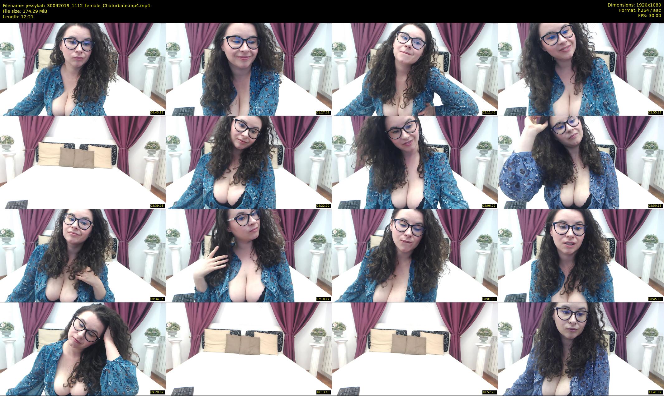 jessykah — 13 minute Chaturbate female cam show recording, 1080p, Sep 30, 2019