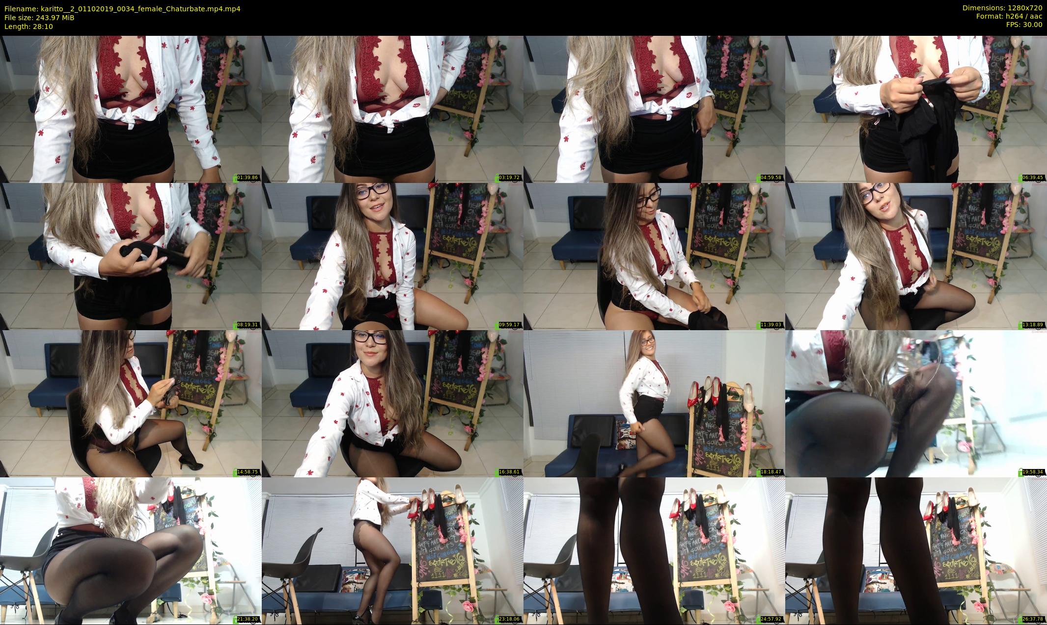 karitto__2 — 29 minute Chaturbate female cam show recording, 720p, Oct 1, 2019
