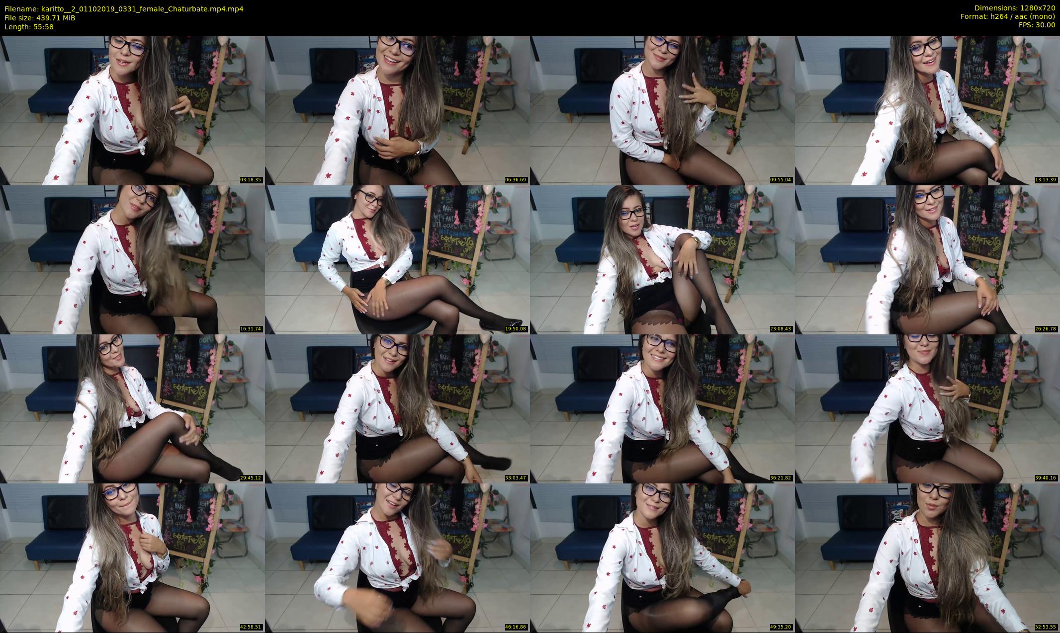 karitto__2 — 56 minute Chaturbate female cam show recording, 720p, Oct 1, 2019