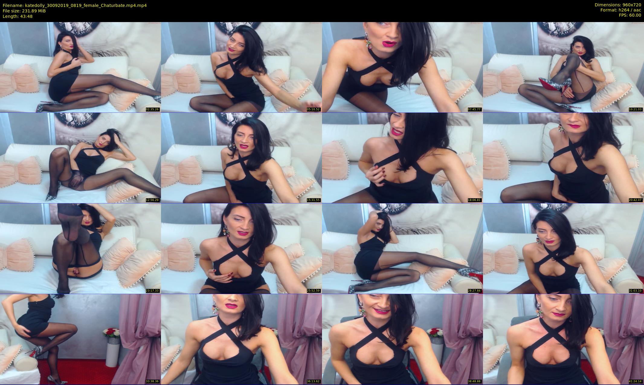 katedolly — 44 minute Chaturbate female cam show recording, 720p, Sep 30, 2019