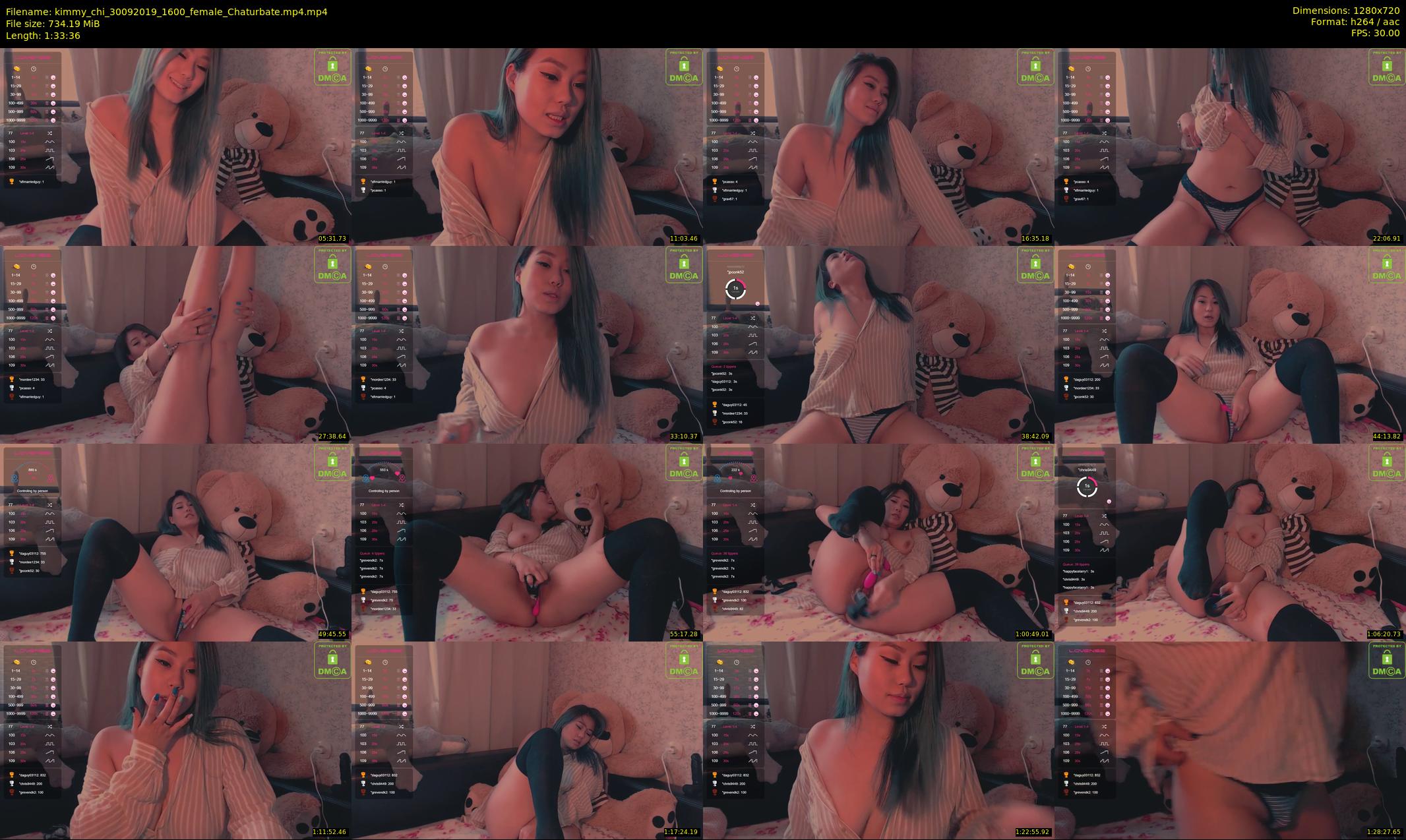 kimmy_chi — 94 minute Chaturbate female cam show recording, 720p, Sep 30, 2019