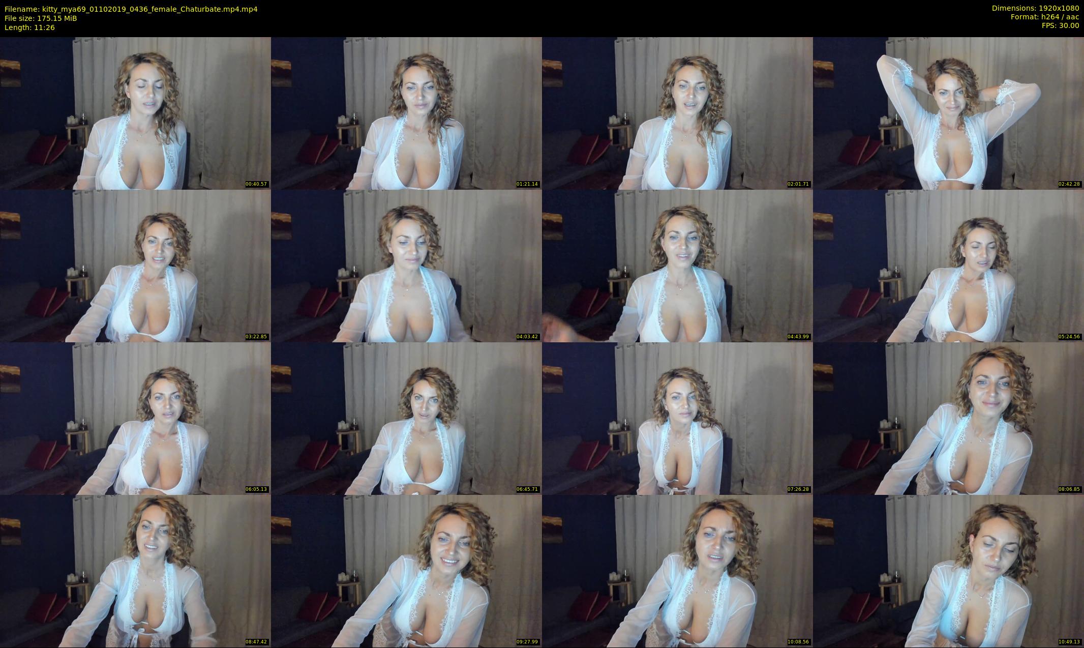 kitty_mya69 — 12 minute Chaturbate female cam show recording, 1080p, Oct 1, 2019