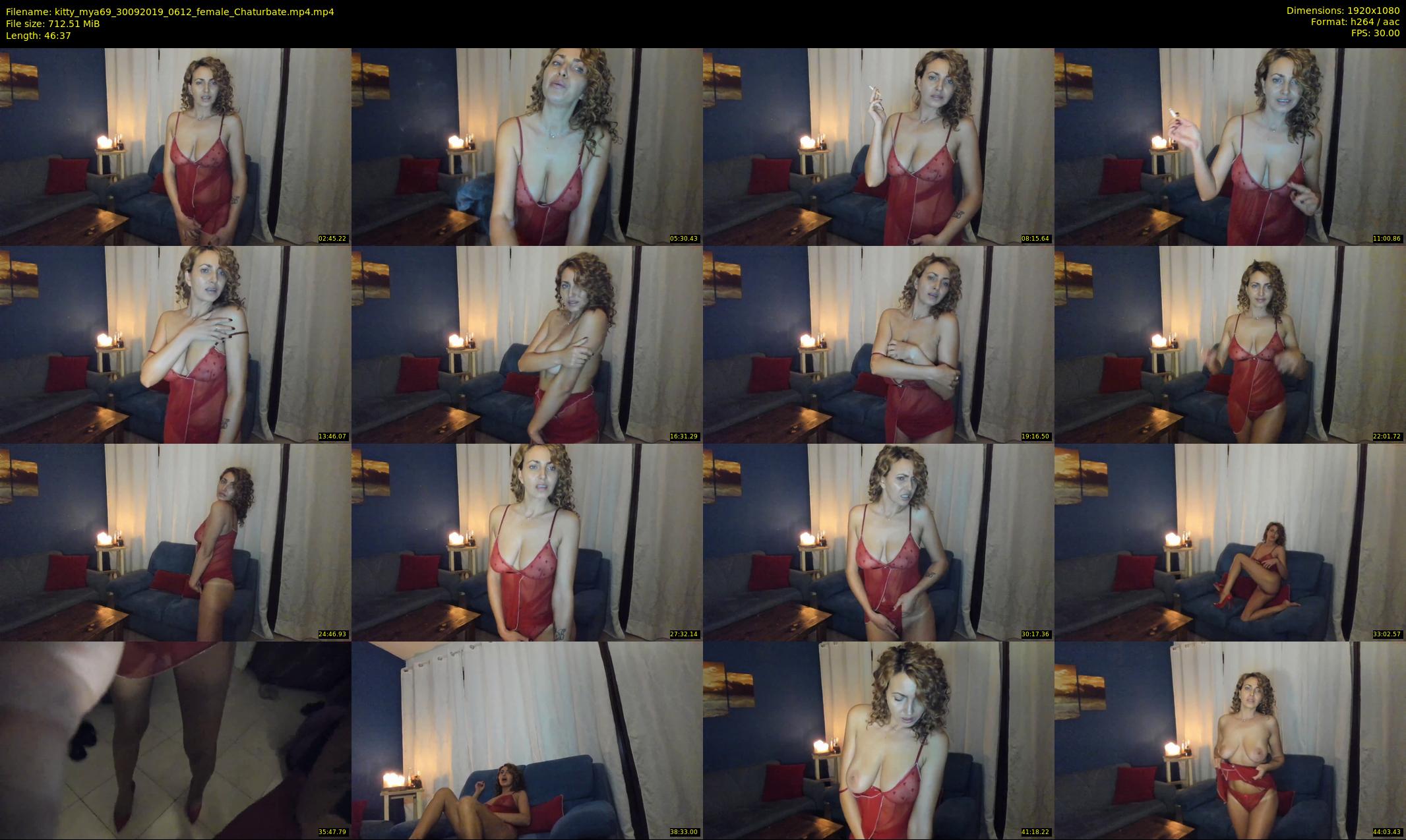kitty_mya69 — 47 minute Chaturbate female cam show recording, 1080p, Sep 30, 2019