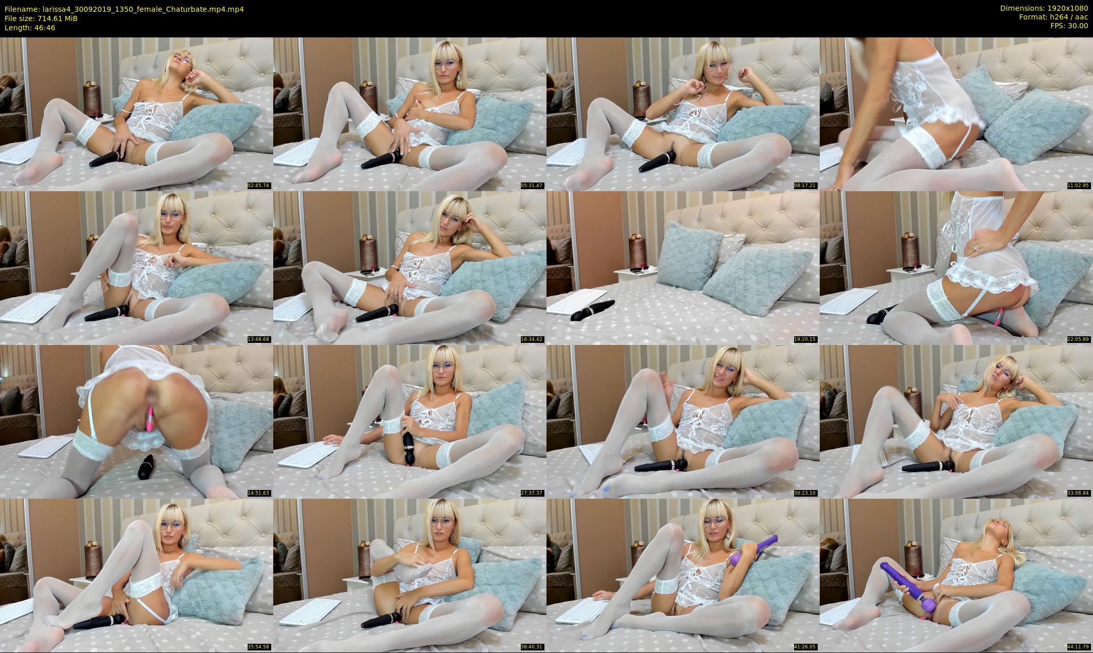 larissa4 — 47 minute Chaturbate female cam show recording, 1080p, Sep 30, 2019