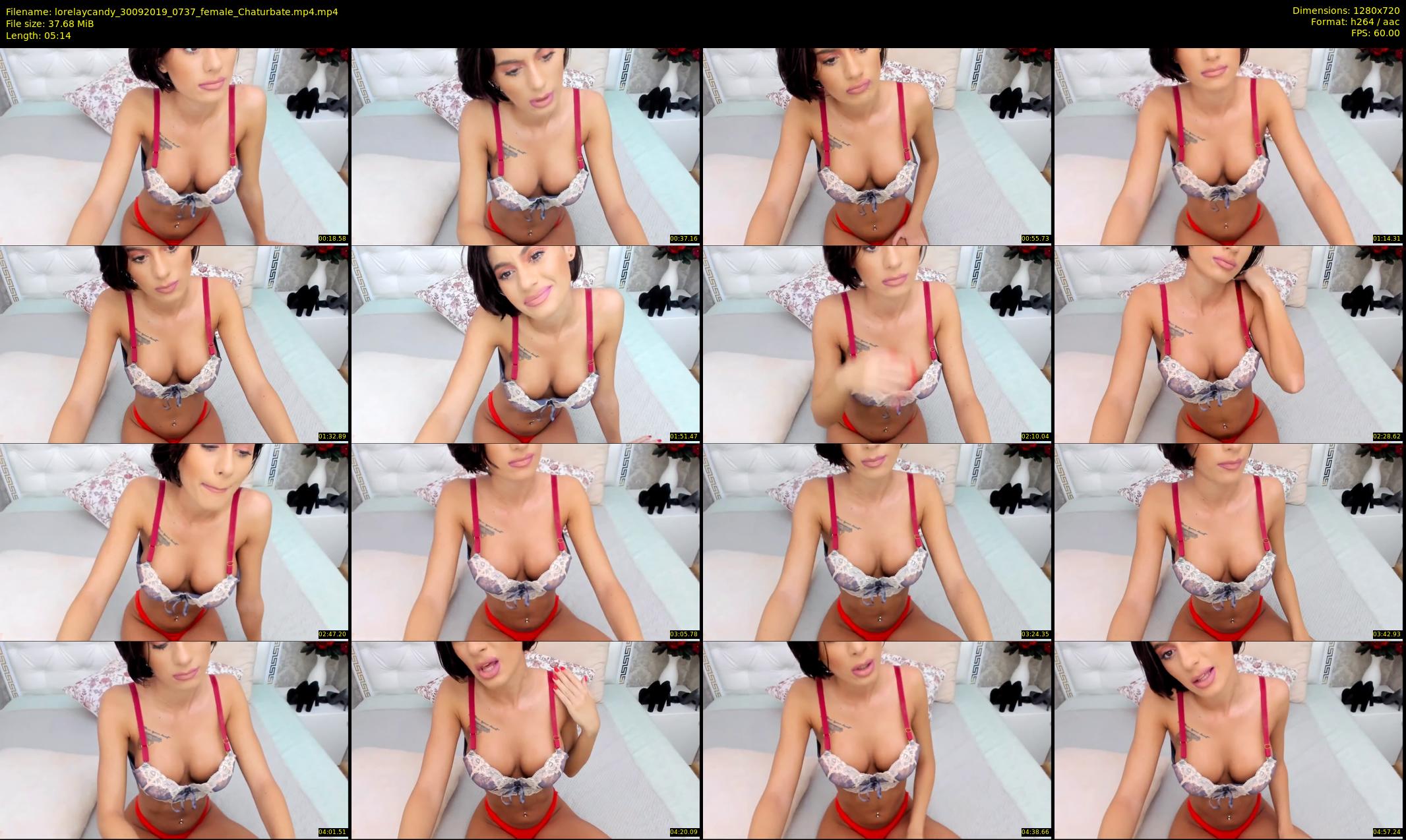 lorelaycandy — 6 minute Chaturbate female cam show recording, 720p, Sep 30, 2019