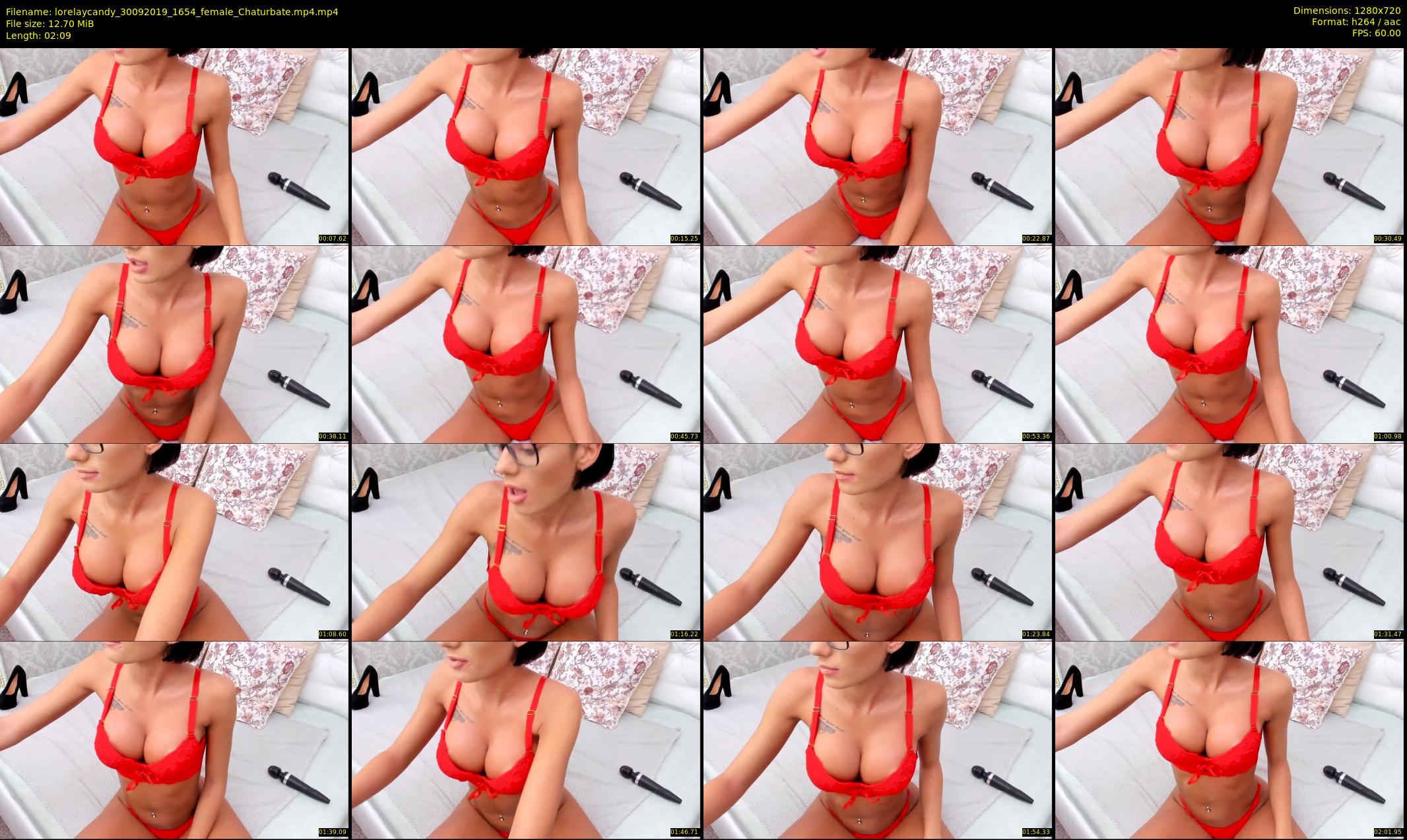 lorelaycandy — 3 minute Chaturbate female cam show recording, 720p, Sep 30, 2019