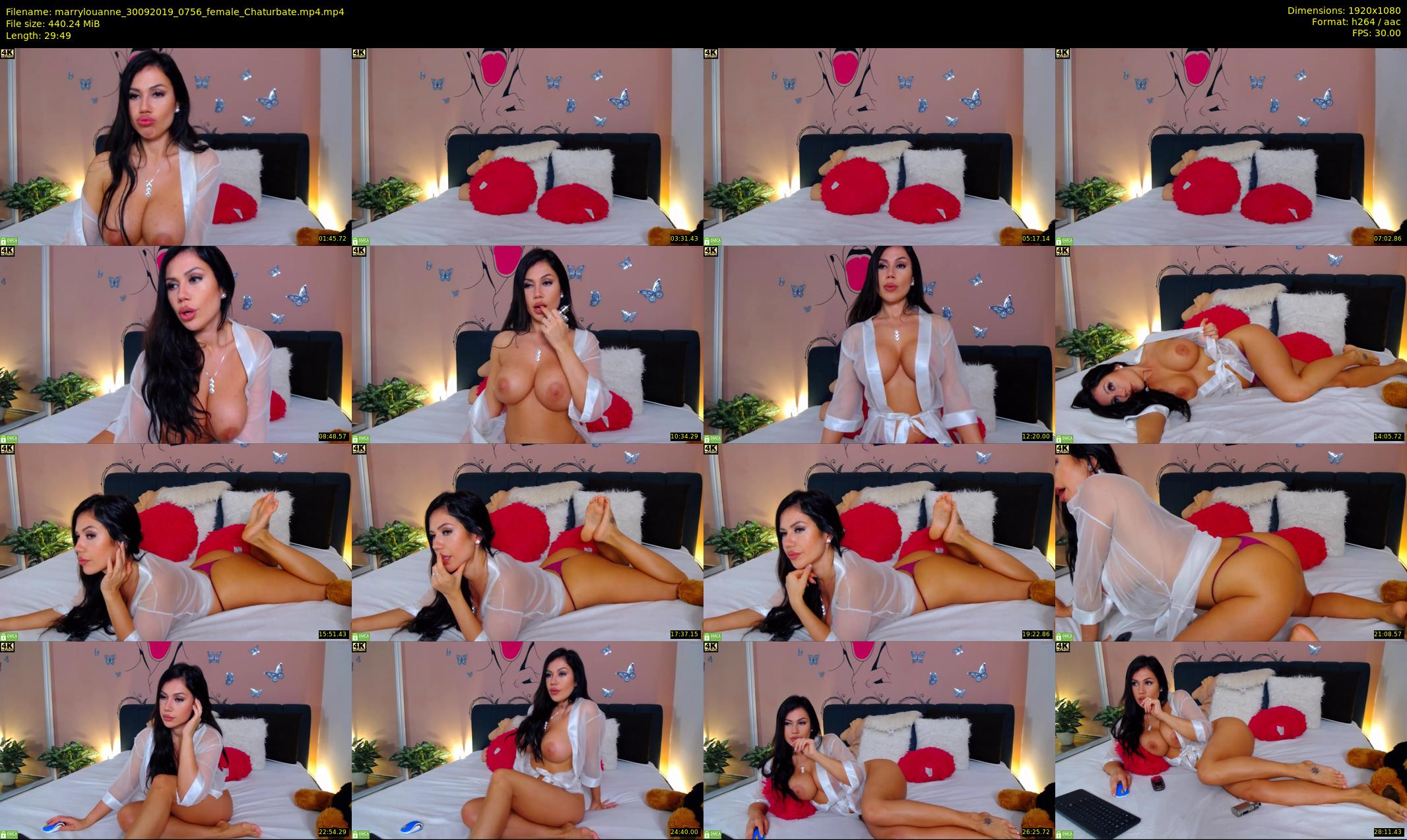 marrylouanne — 30 minute Chaturbate female cam show recording, 1080p, Sep 30, 2019