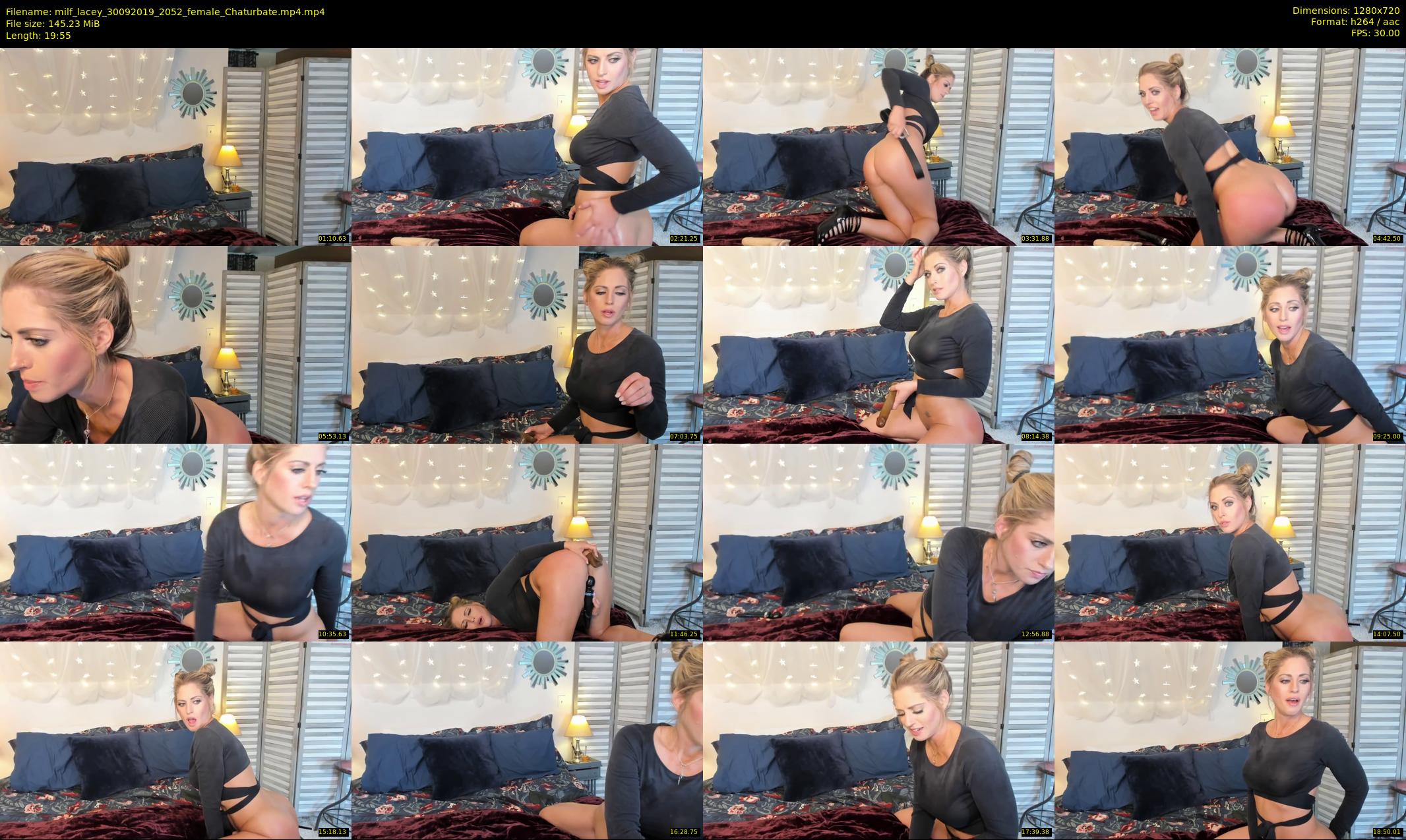 milf_lacey — 20 minute Chaturbate female cam show recording, 720p, Sep 30, 2019