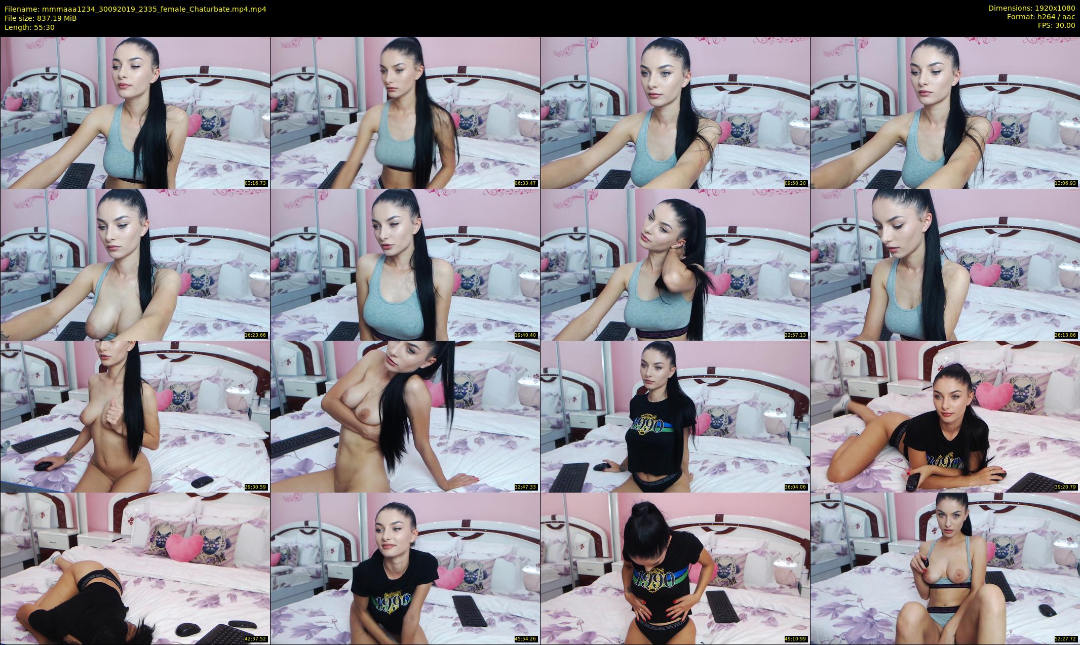 mmmaaa1234 — 56 minute Chaturbate female cam show recording, 1080p, Sep 30, 2019