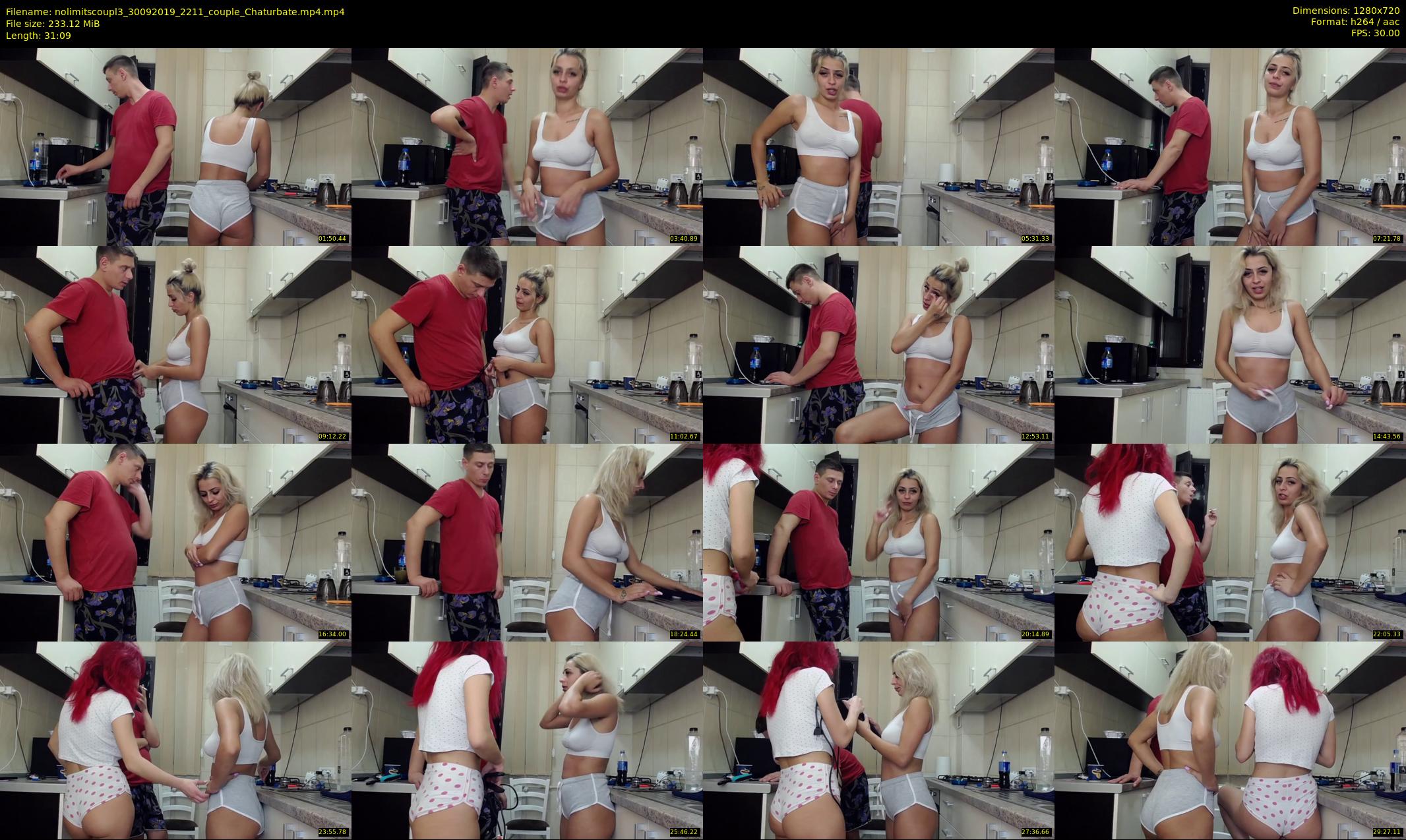 nolimitscoupl3 — 32 minute Chaturbate couple cam show recording, 720p, Sep 30, 2019