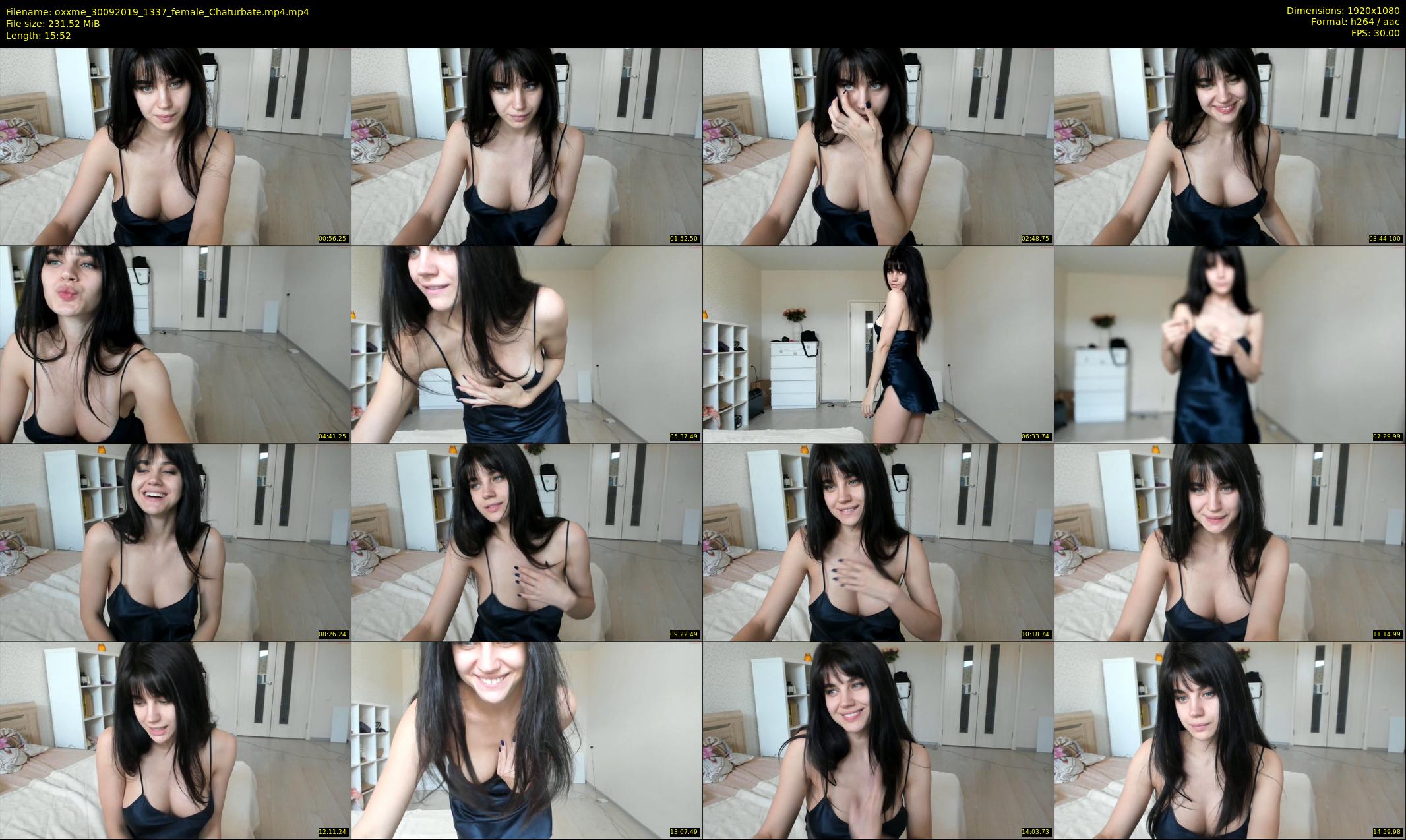 oxxme — 16 minute Chaturbate female cam show recording, 1080p, Sep 30, 2019